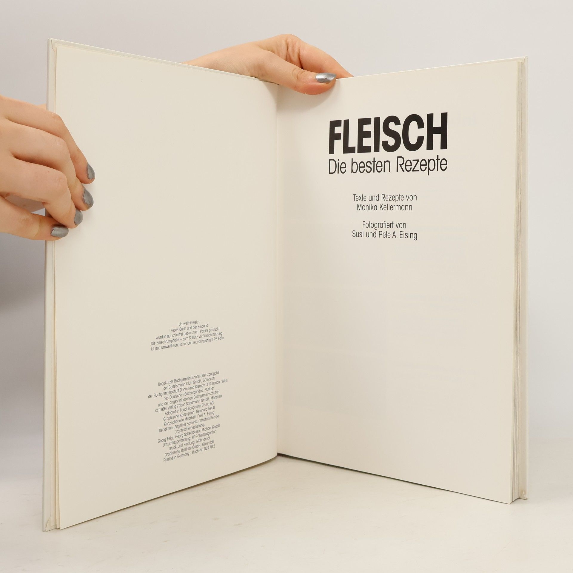 Various authors Fleisch. Die besten Rezepte
