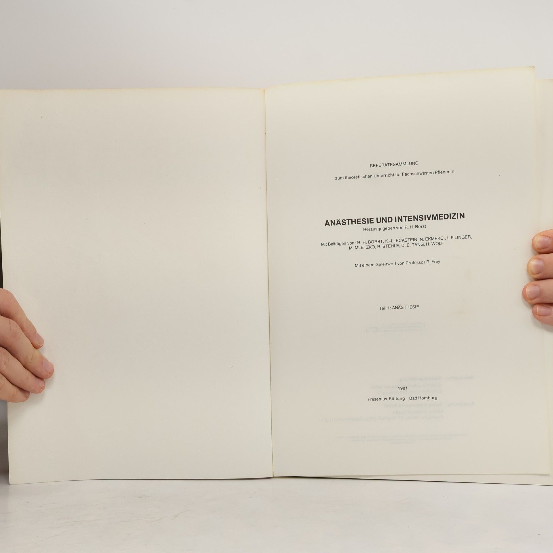 Autorenkollektiv Anästhesie und Intensivmedizin 1