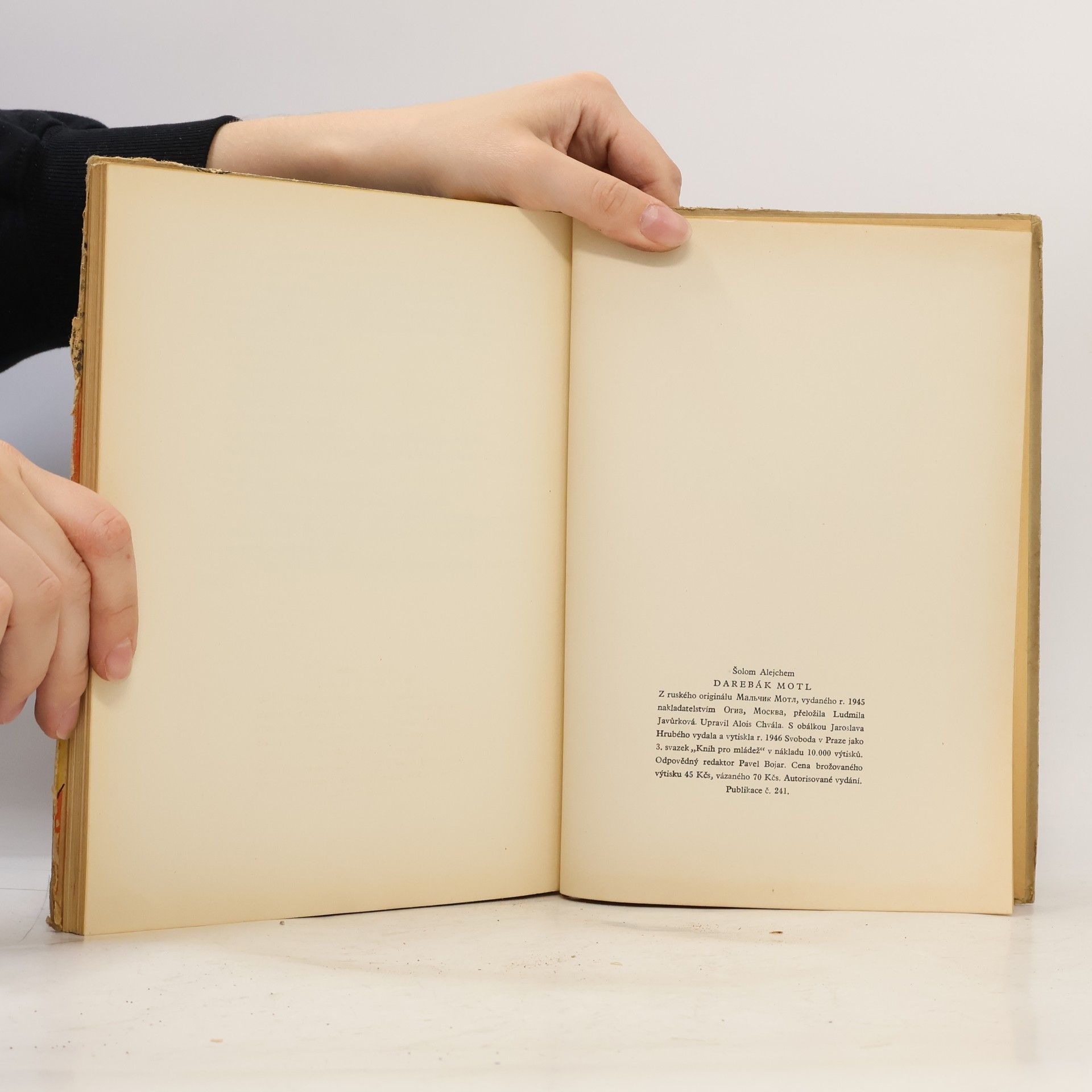 Scholem Alejchem Darebák Motl