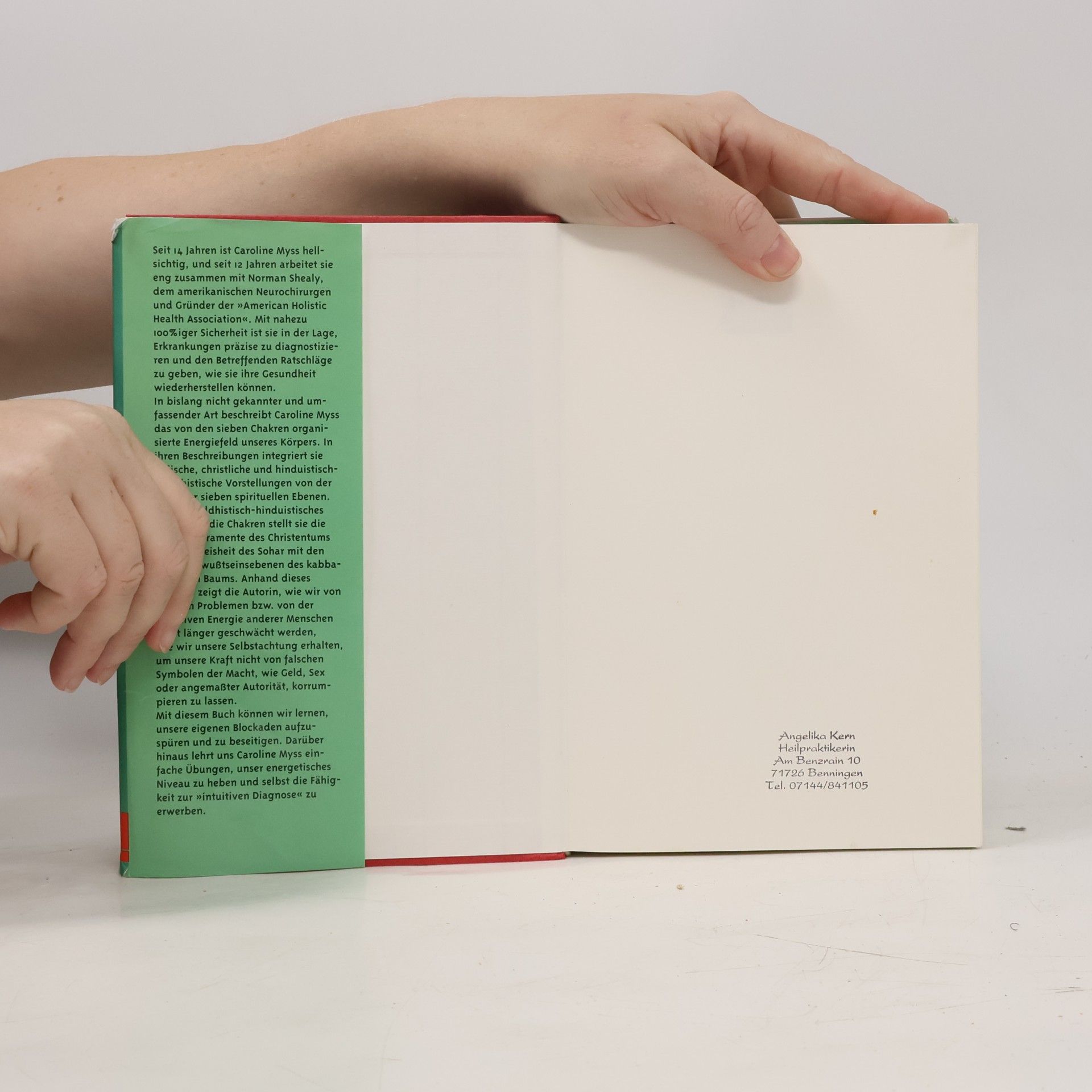 Caroline Myss Geistkörper-Anatomie