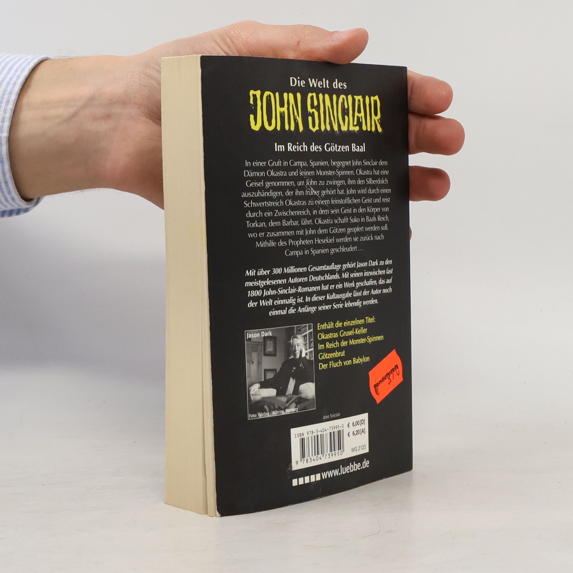 Jason Dark Die Welt des John Sinclair: Im Reich des Götzen Baal. Vier spannende Kultgeschichten