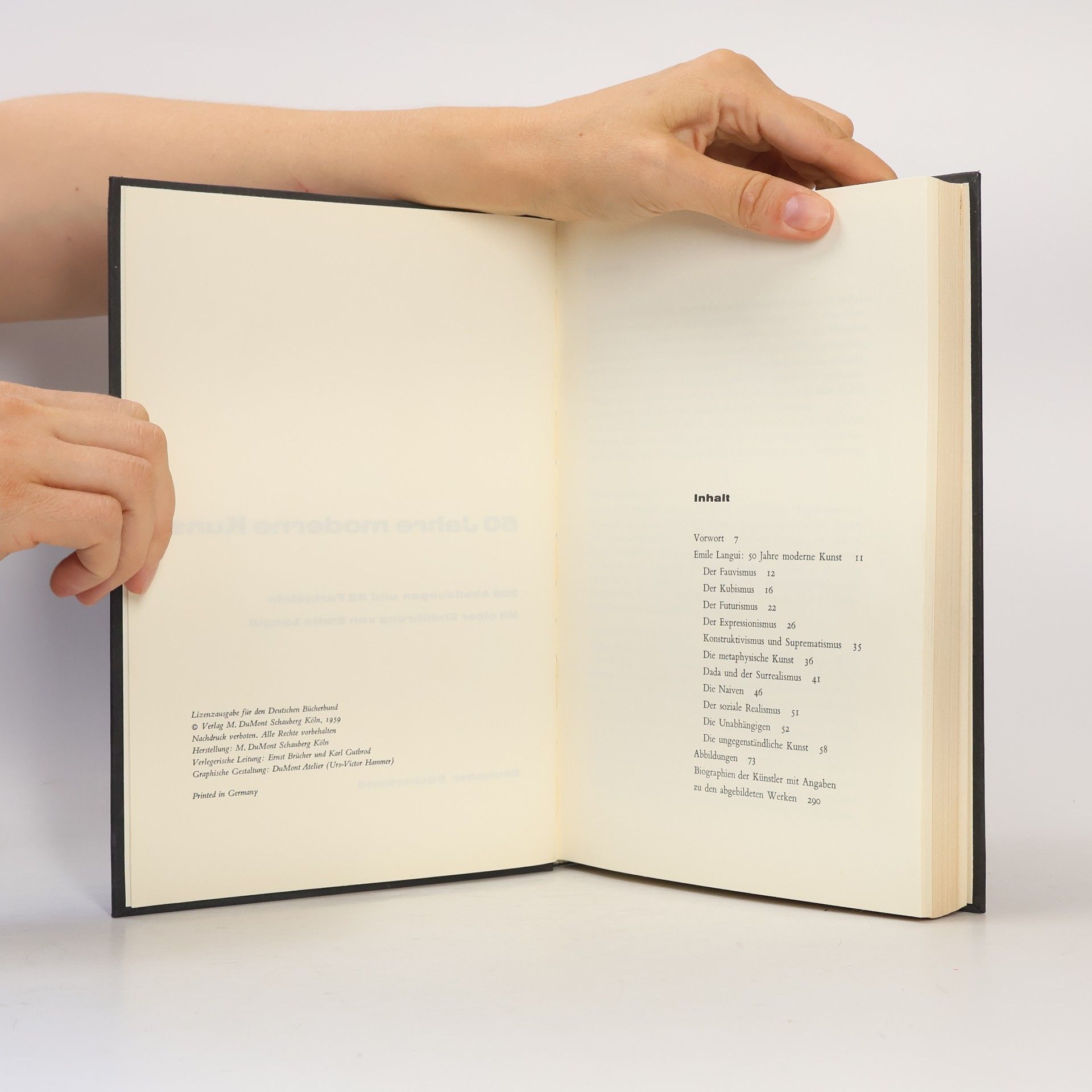 Kolektiv autorů 50 Jahre moderne Kunst