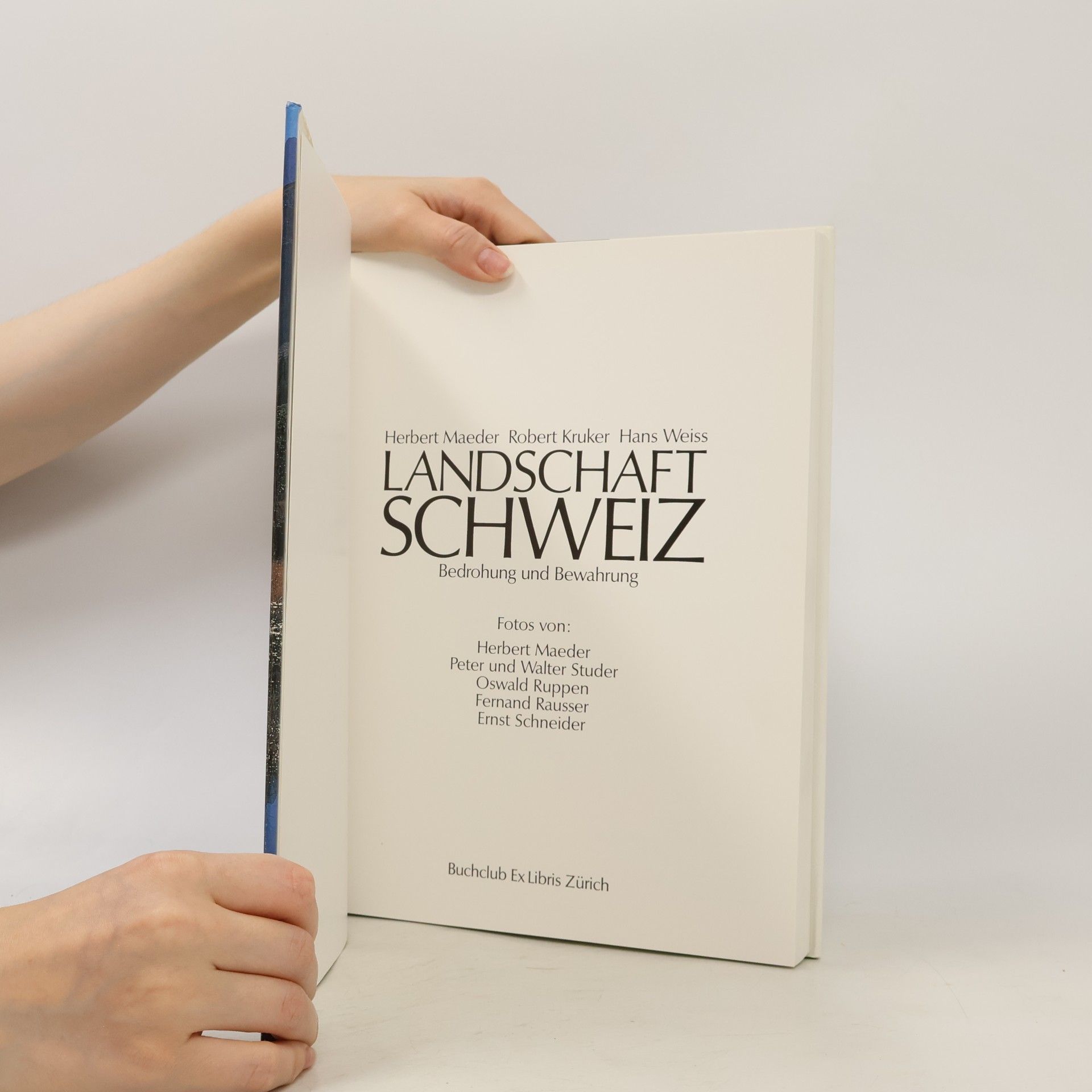 Herbert Maeder Landschaft Schweiz