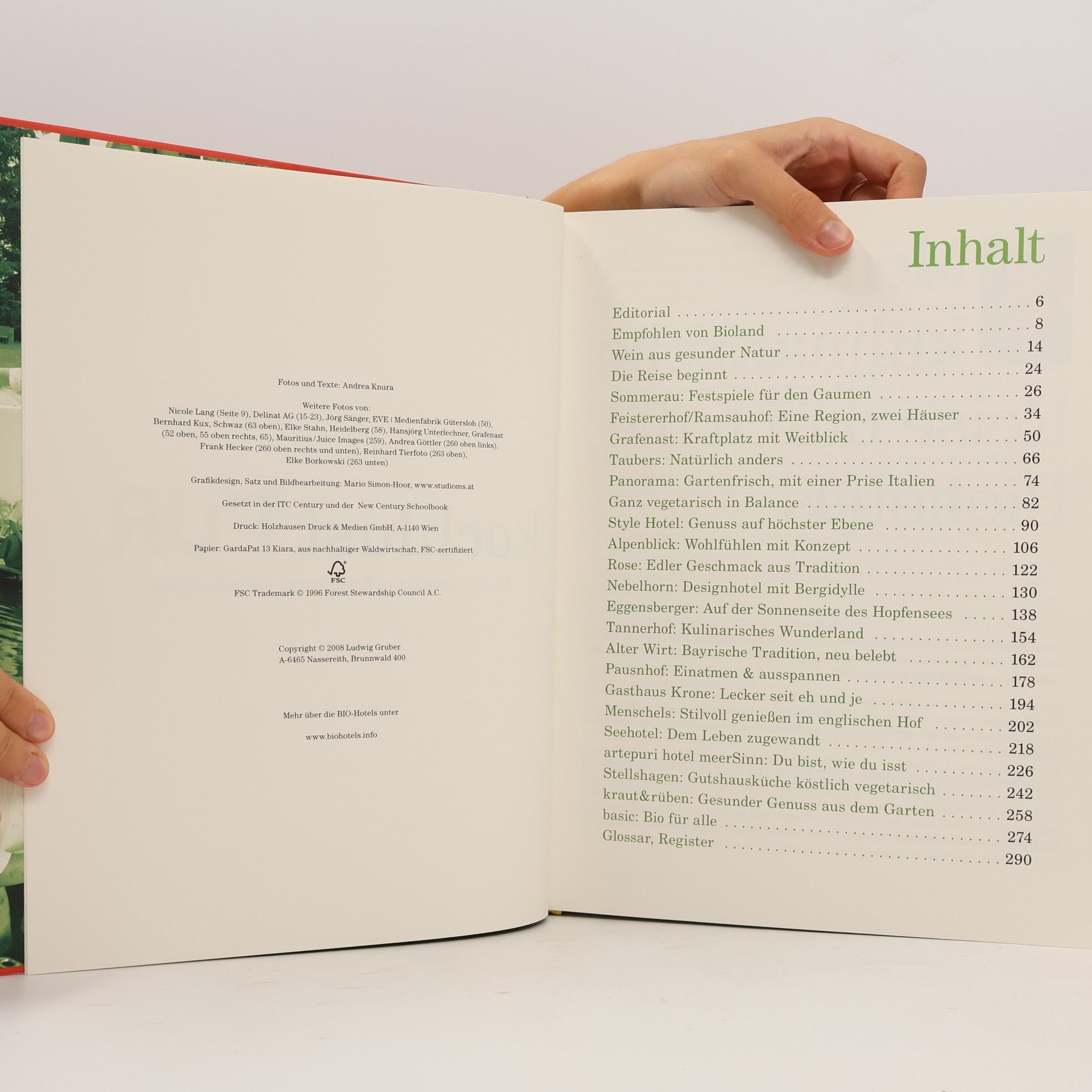 Various authors Kochlust Pur Eine kulinarische Reise durch die BIO-Hotels