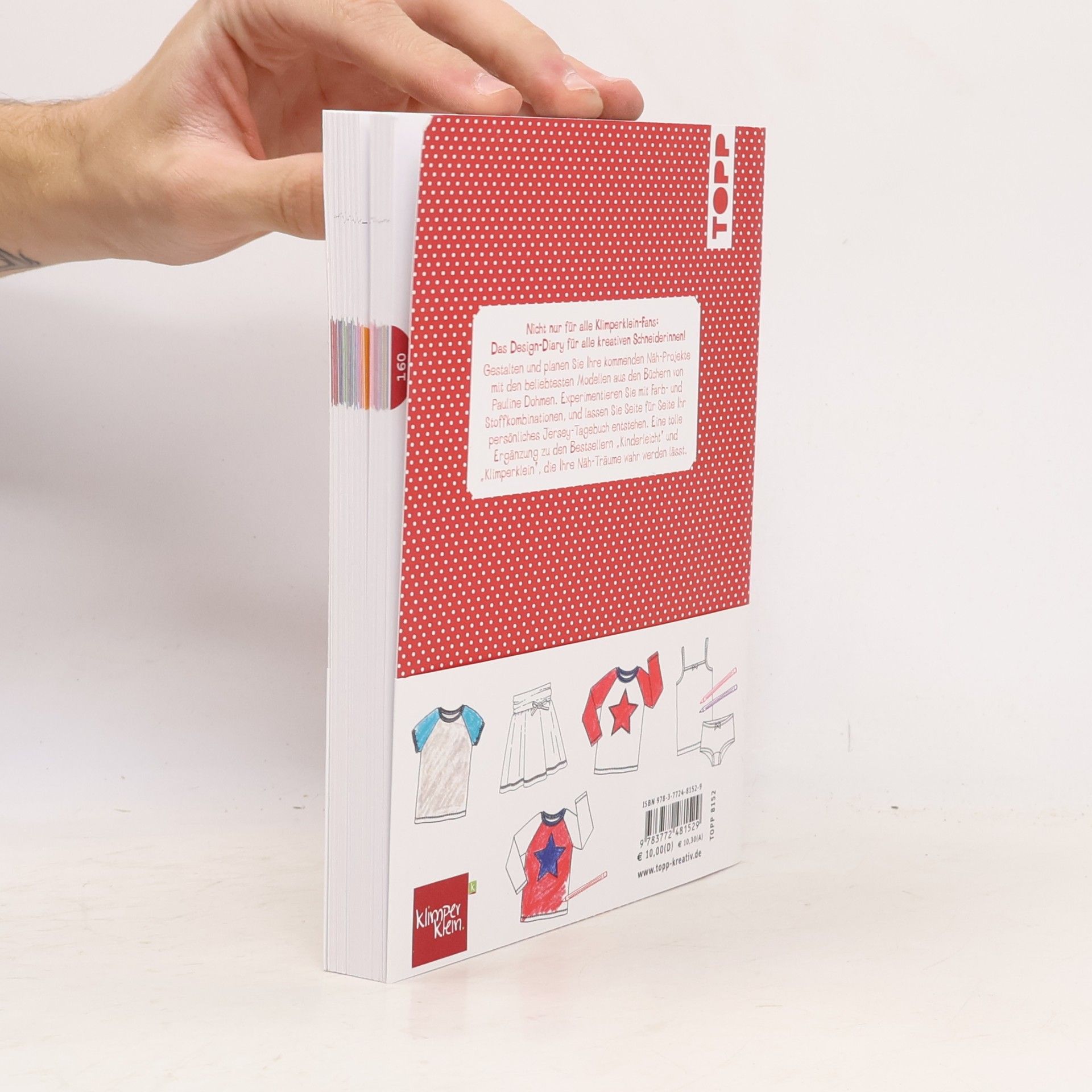 Pauline Dohmen Mein Klimperklein Projektbuch. Gestalten, Planen und Ausmalen
