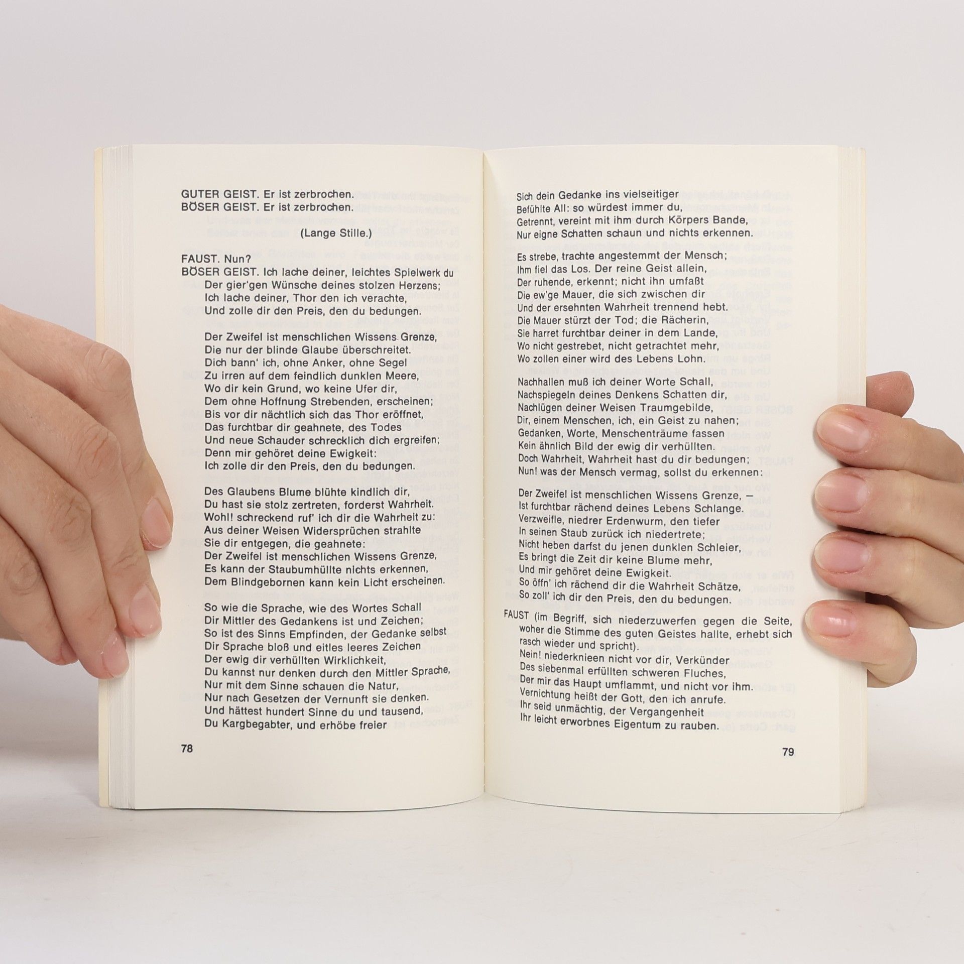 Hans Ulrich Lindken Johann Wolfgang von Goethe, Faust I