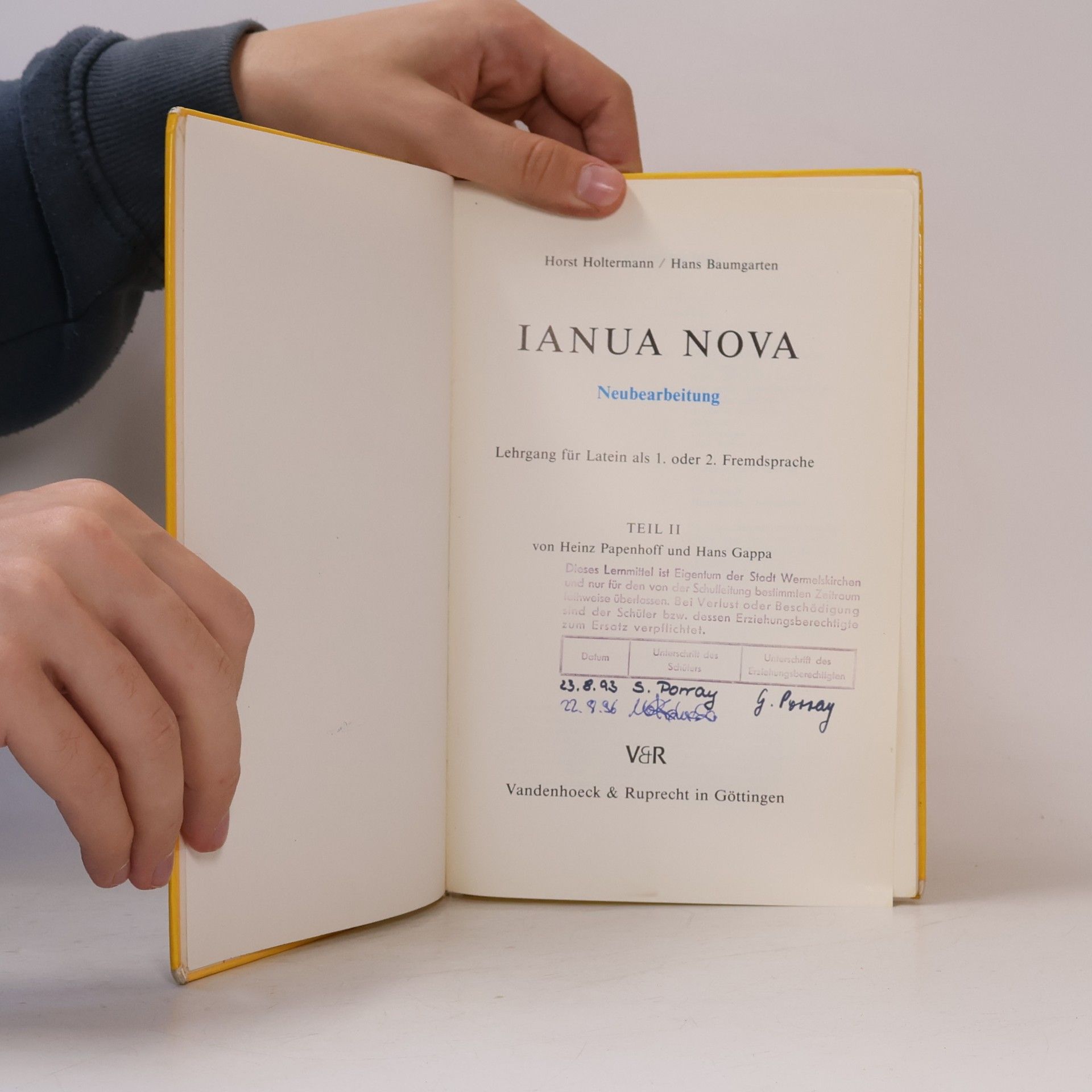 Hans Baumgarten Ianua Nova