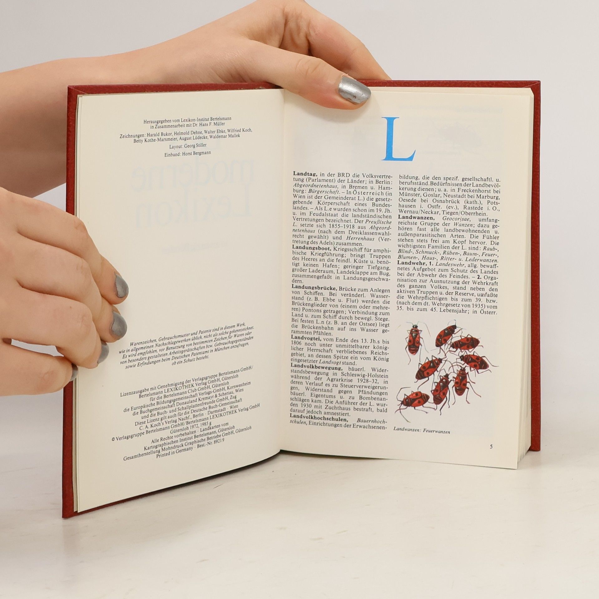 Autorenkollektiv Das moderne Lexikon 11. Landt - Mari