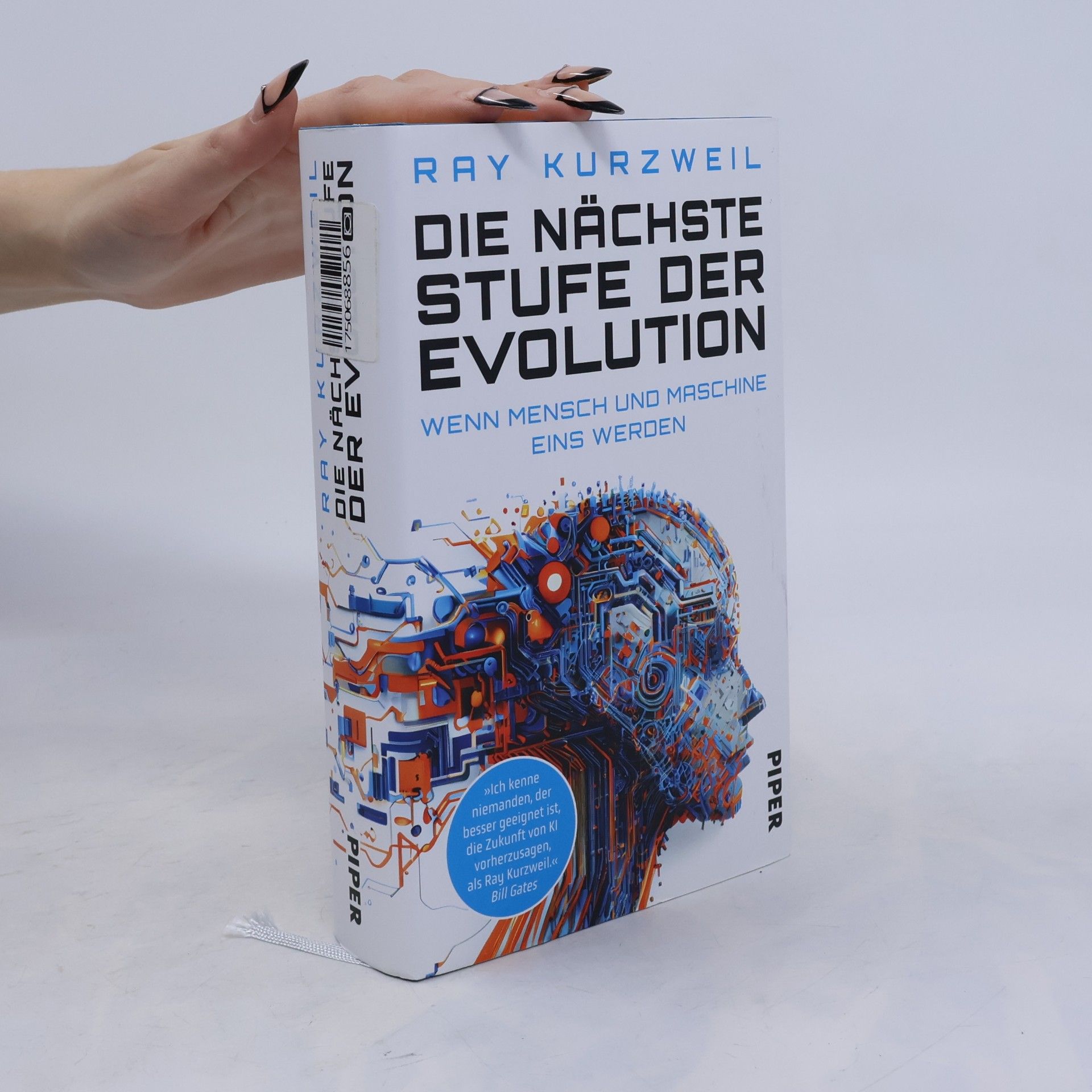 Raymond Kurzweil Die nächste Stufe der Evolution. Wenn Mensch und Maschine eins werden | Der Zukunftsforscher, Transhumanist und ehemalige Google-Vorstandsmitglied über die Zukunft von künstlicher Intelligenz
