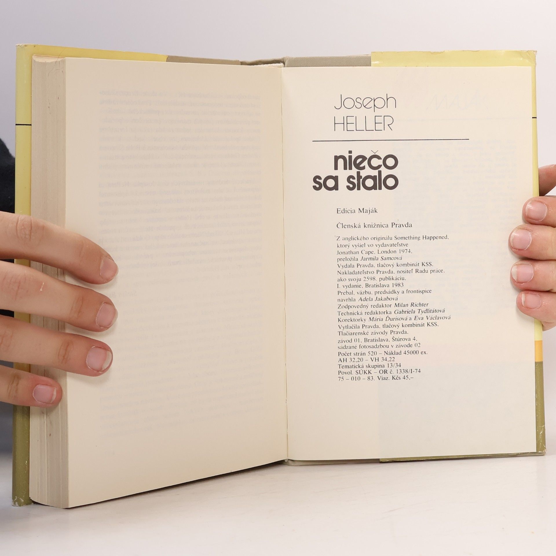 Joseph Heller Niečo sa stalo