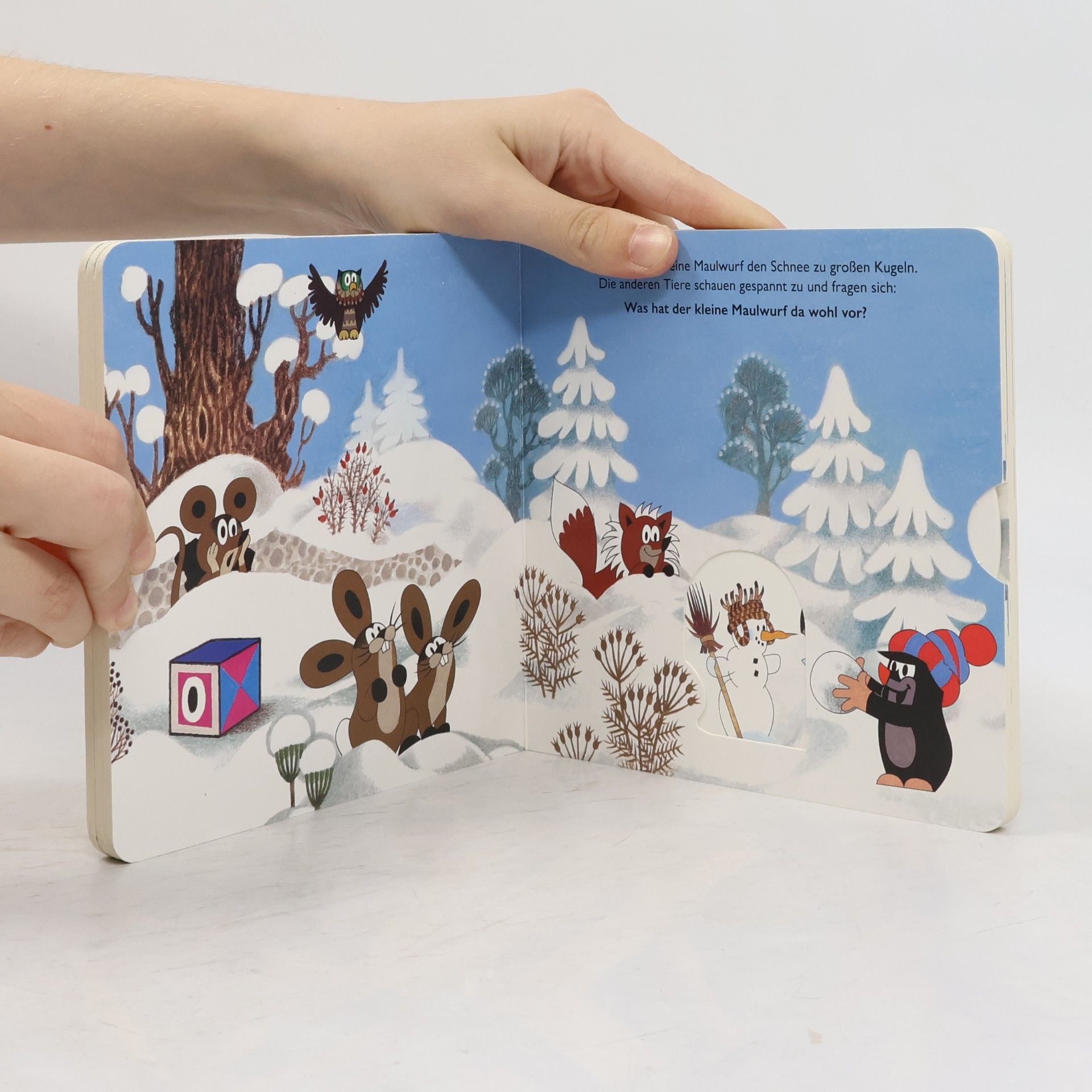 Zdeněk Miler Der kleine Maulwurf - mein erstes Winterspielbuch