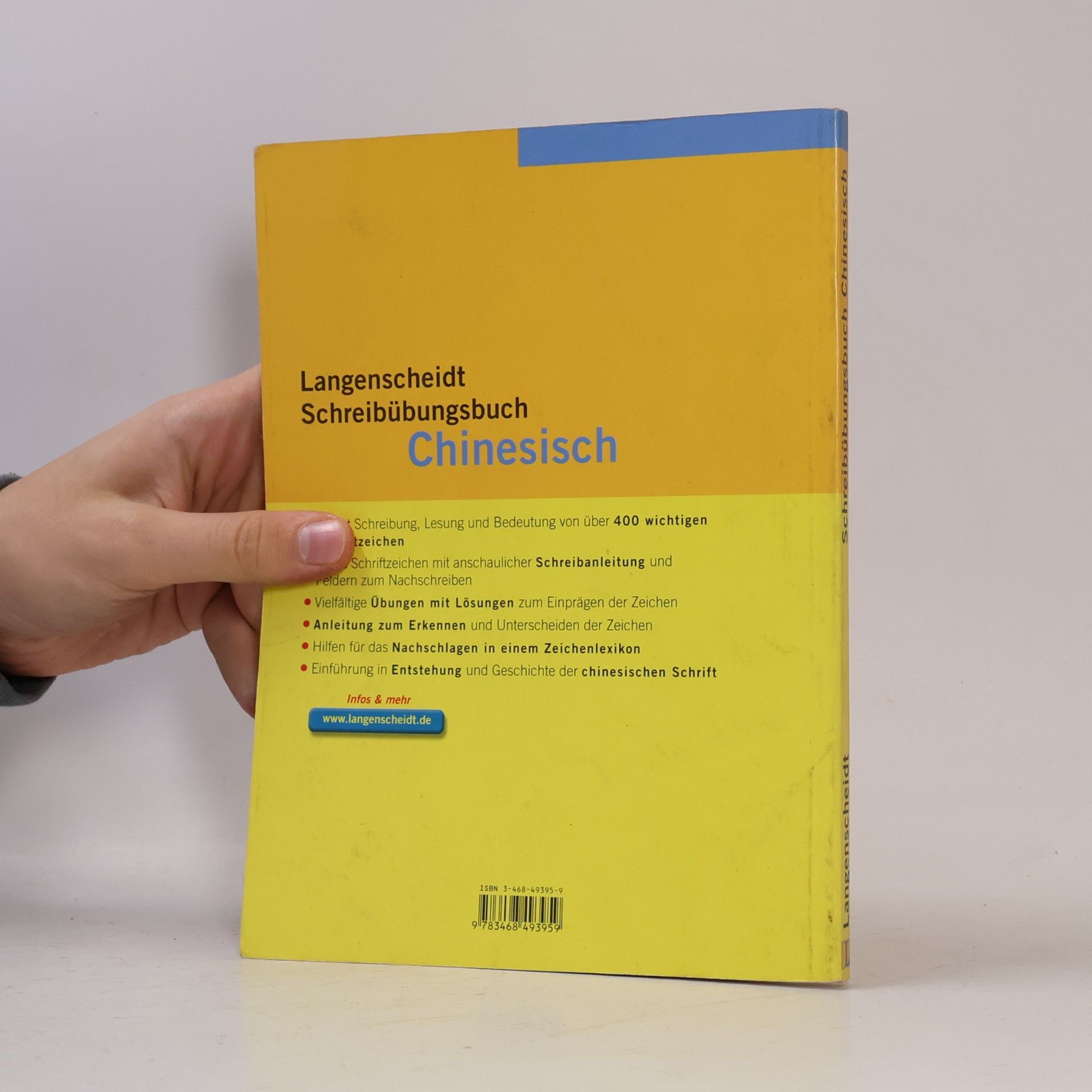 Langenscheidts Schreibübungsbuch Chinesisch
