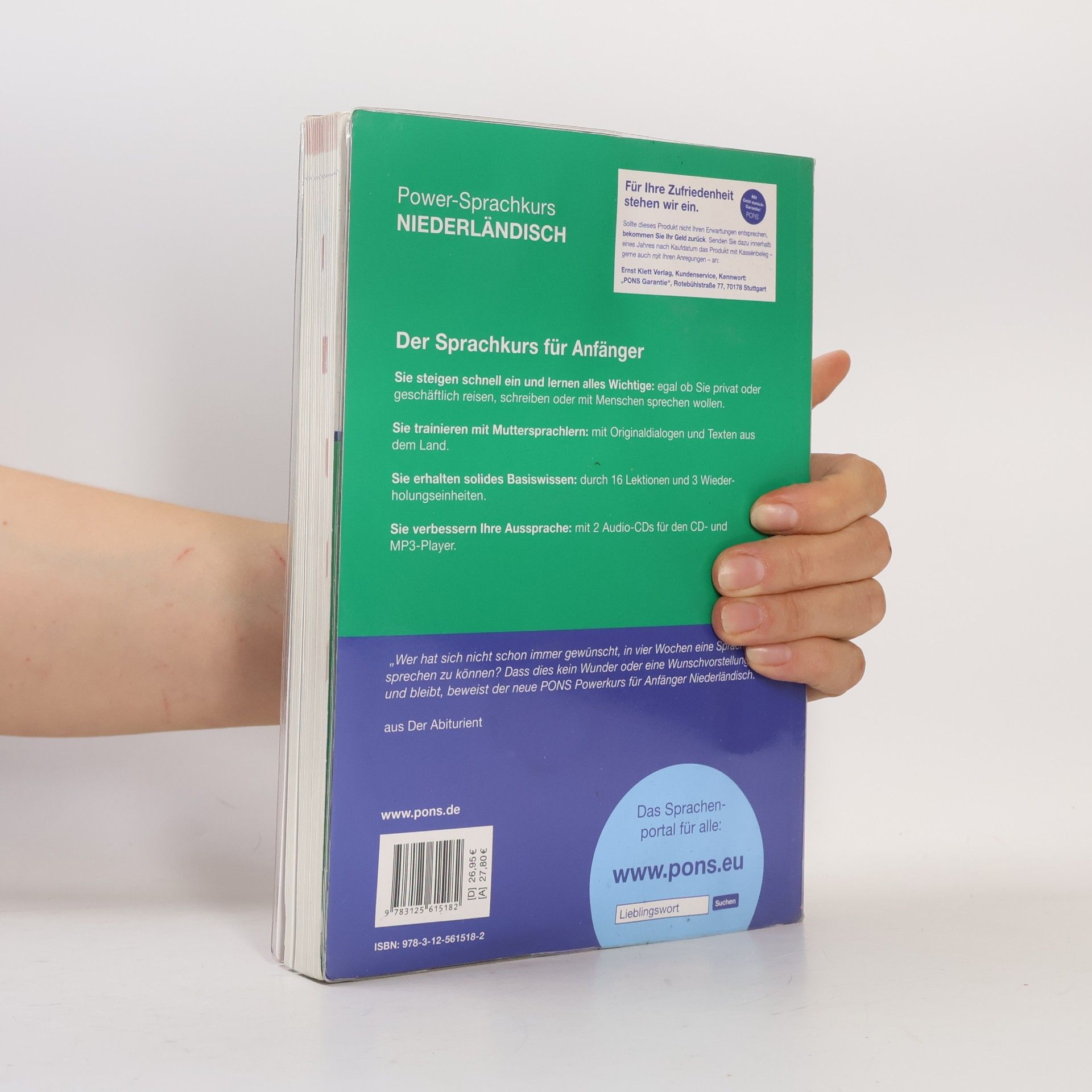 Autorenkollektiv PONS Power-Sprachkurs Niederländisch