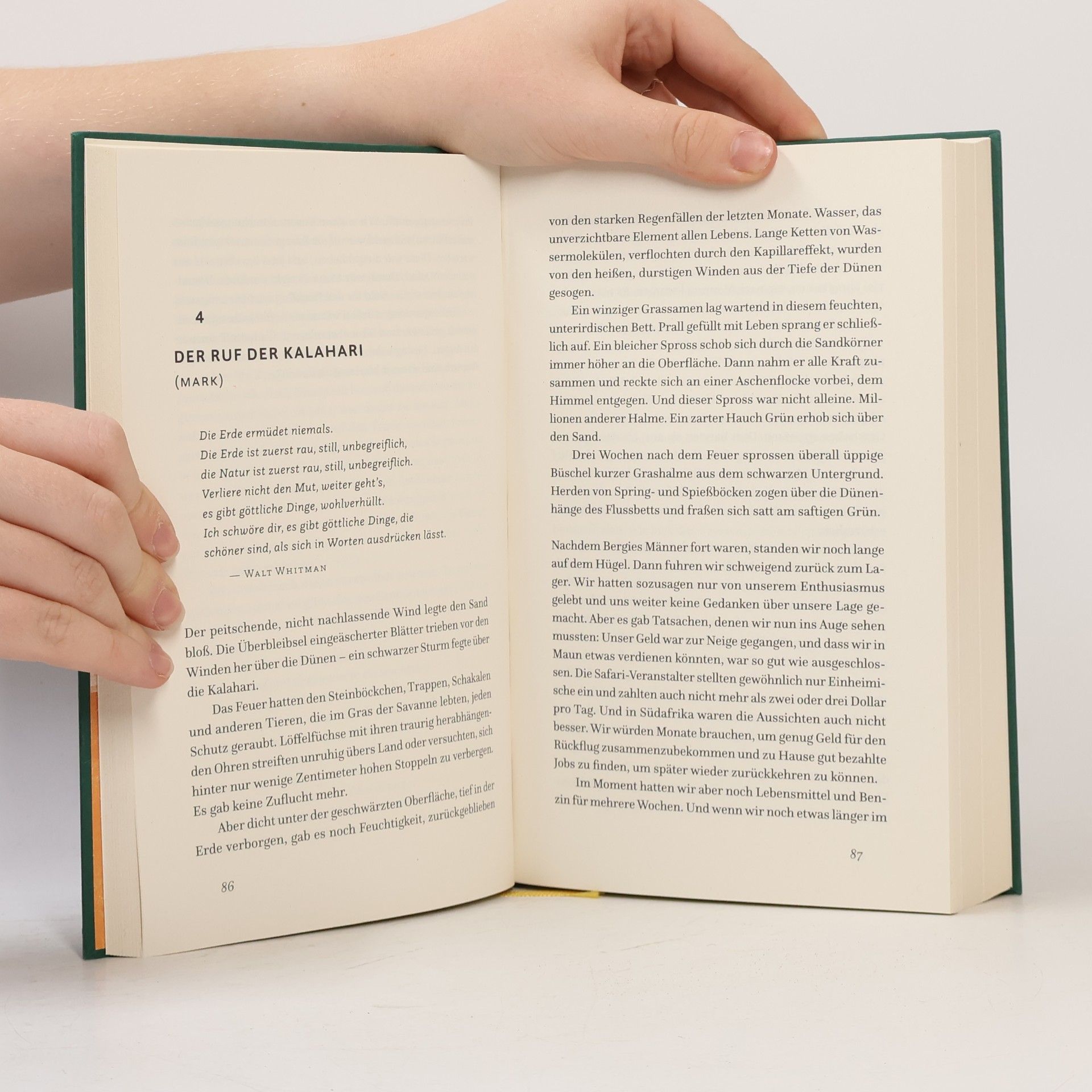 Delia Owens Der Ruf der Kalahari. Ein Klassiker des Naturewriting von Weltbestseller-Autorin Delia Owens mit ihrem damaligen Mann Mark Owens - Erstauflage in hochwertiger Sonderausstattung.