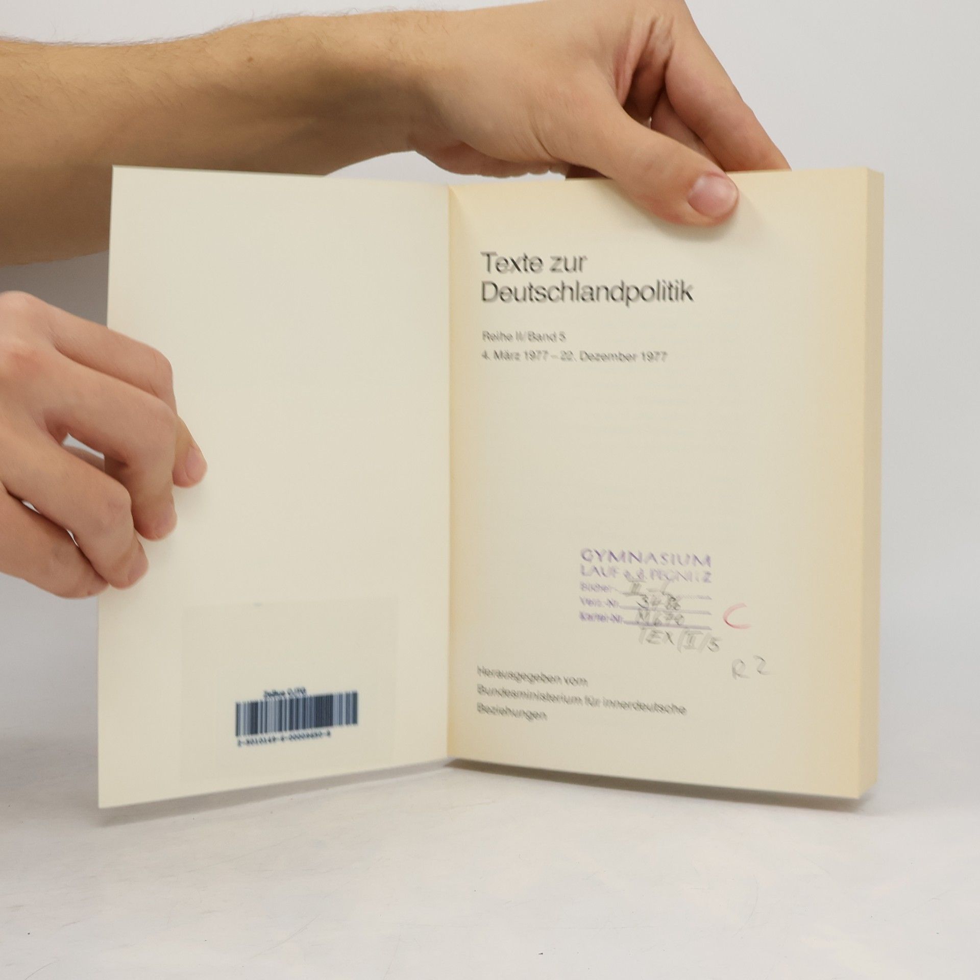 kolektiv Texte zur Deutschlandpolitik II/5
