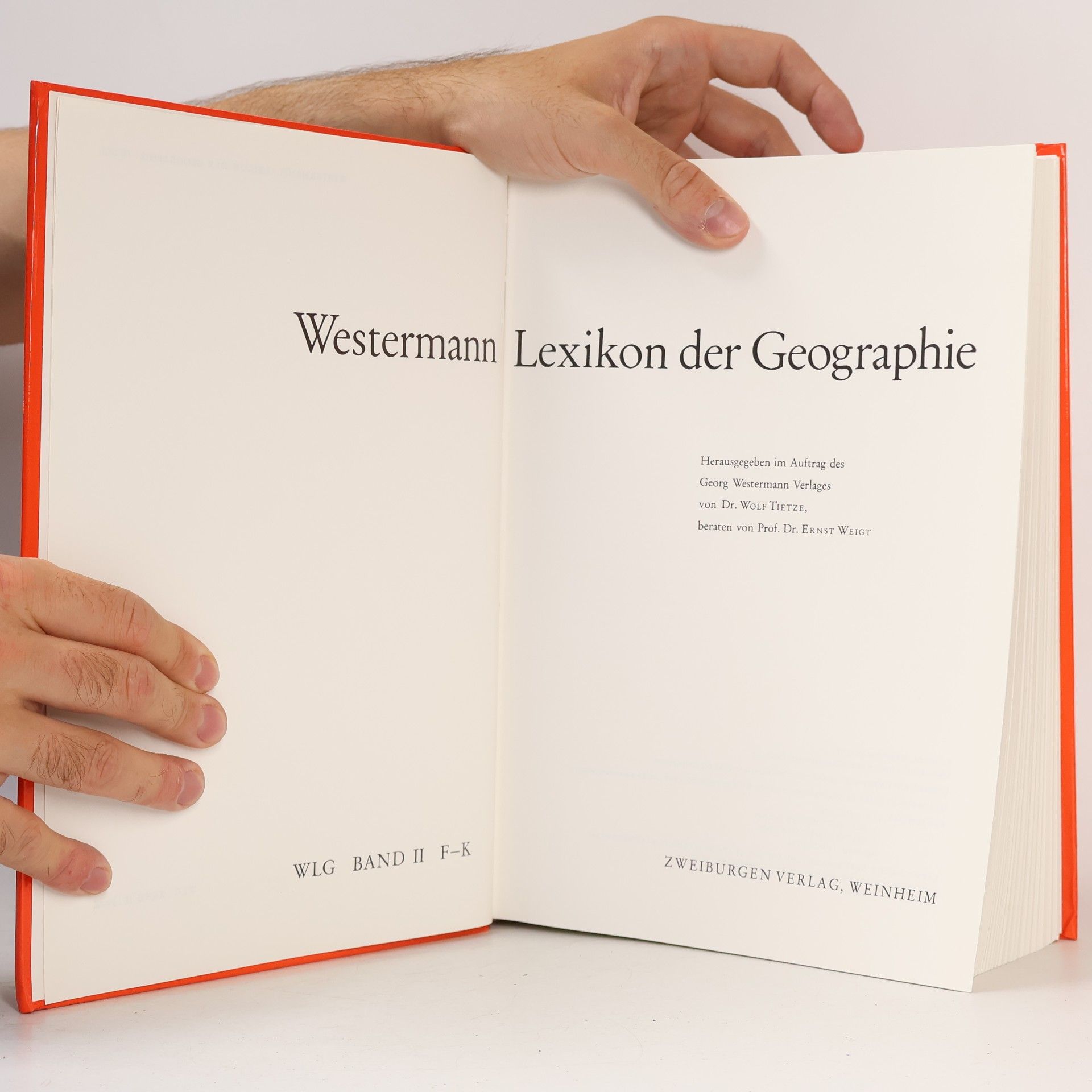 Various authors Westermann Lexikon der Geographie 2. F-K