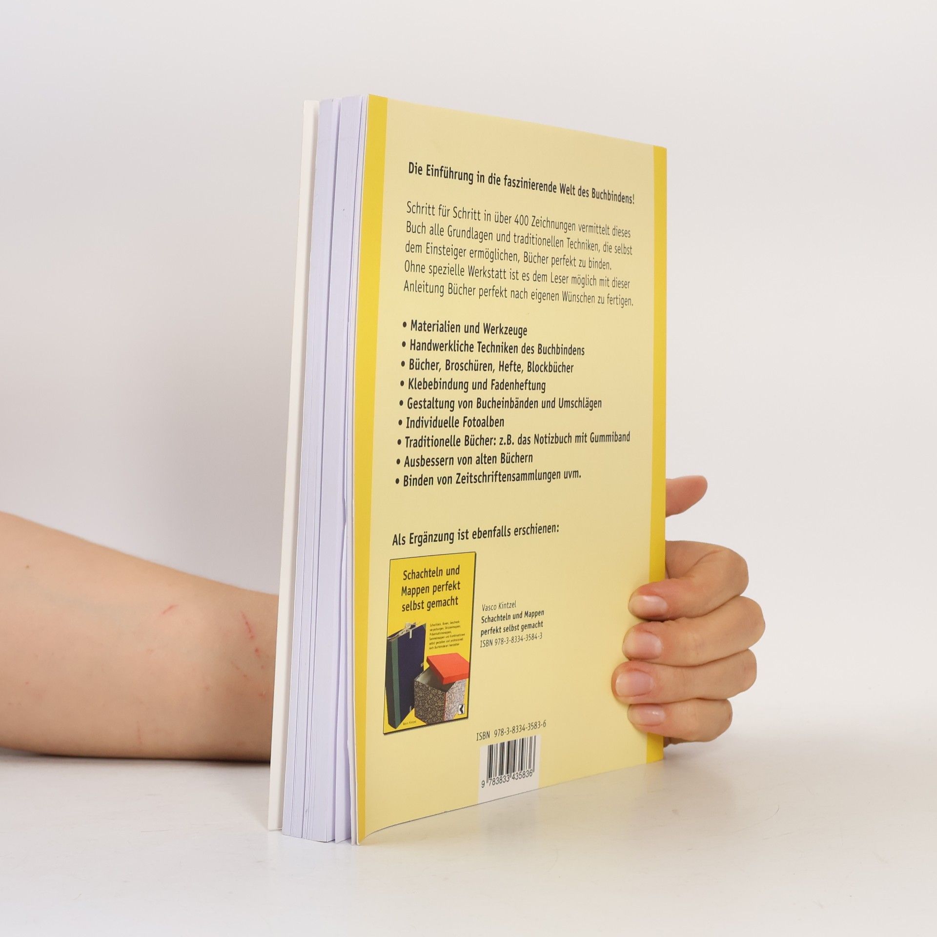 Vasco Kintzel Bücher perfekt selbst binden