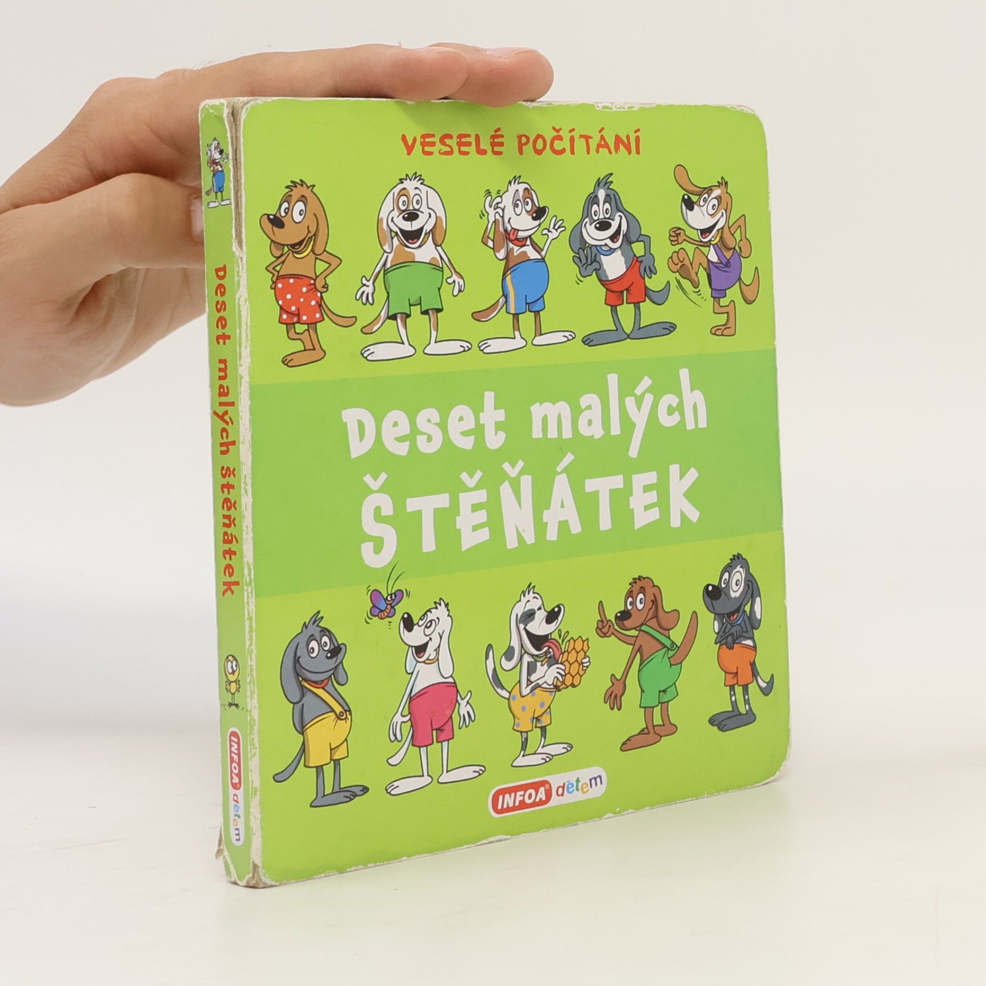 Infoa Deset malých štěňátek - Veselé počítání