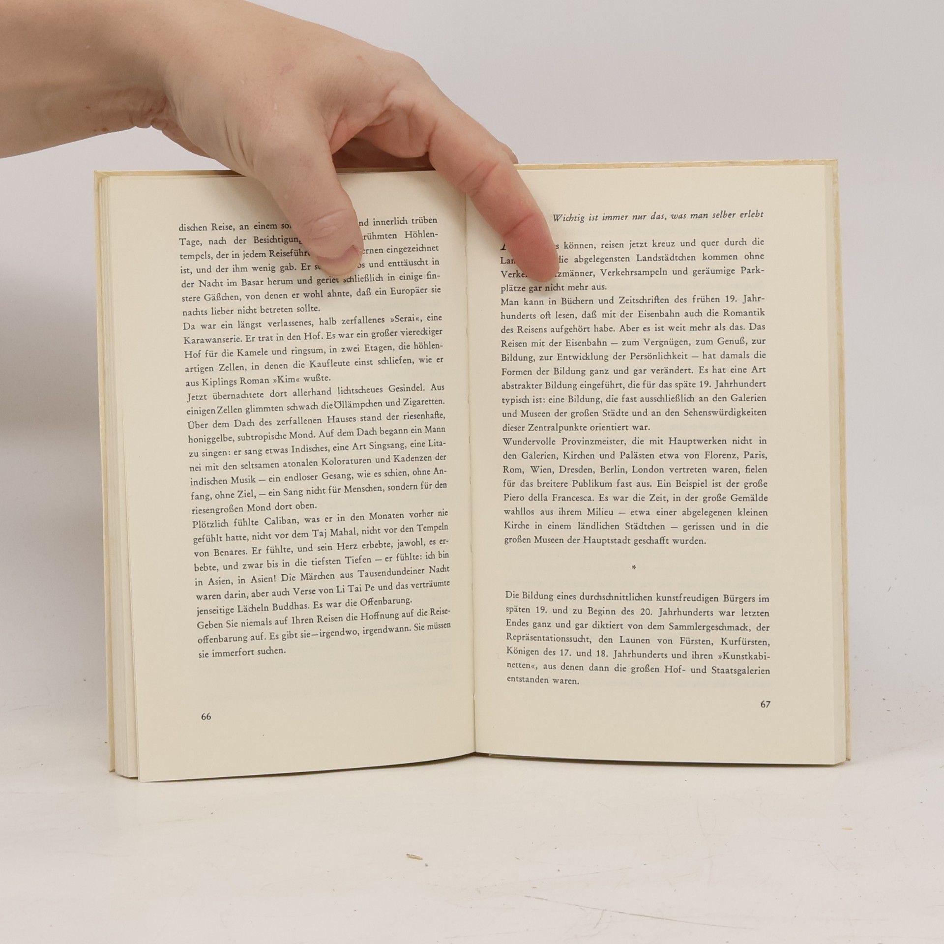 Willy Haas Calibans Weltblick