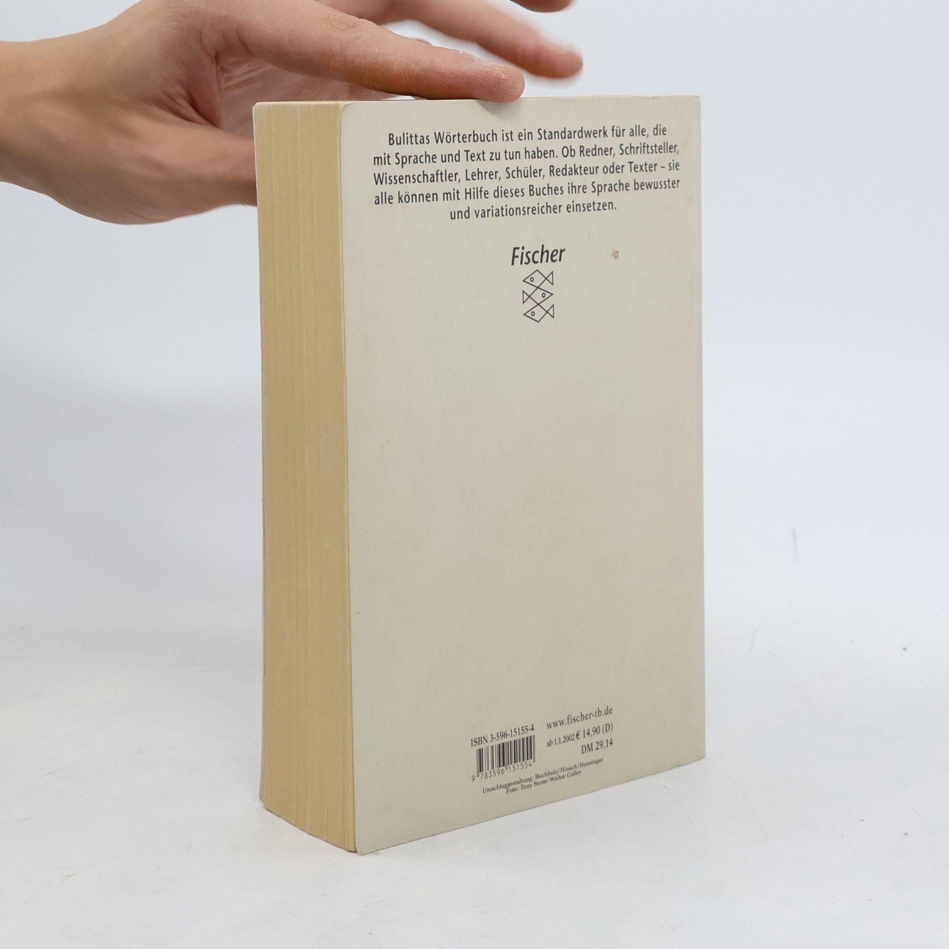 Erich Bulitta Wörterbuch der Synonyme und Antonyme