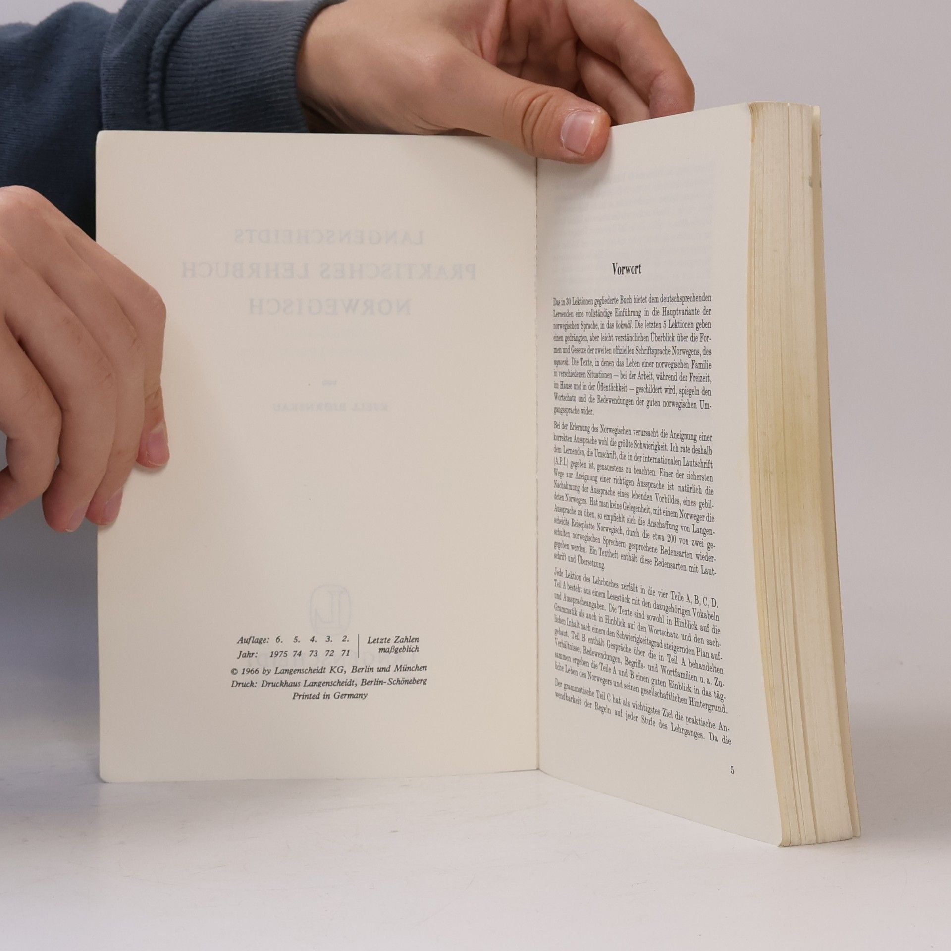 Kjell Bjørnskau Langenscheidts praktisches Lehrbuch Norwegisch