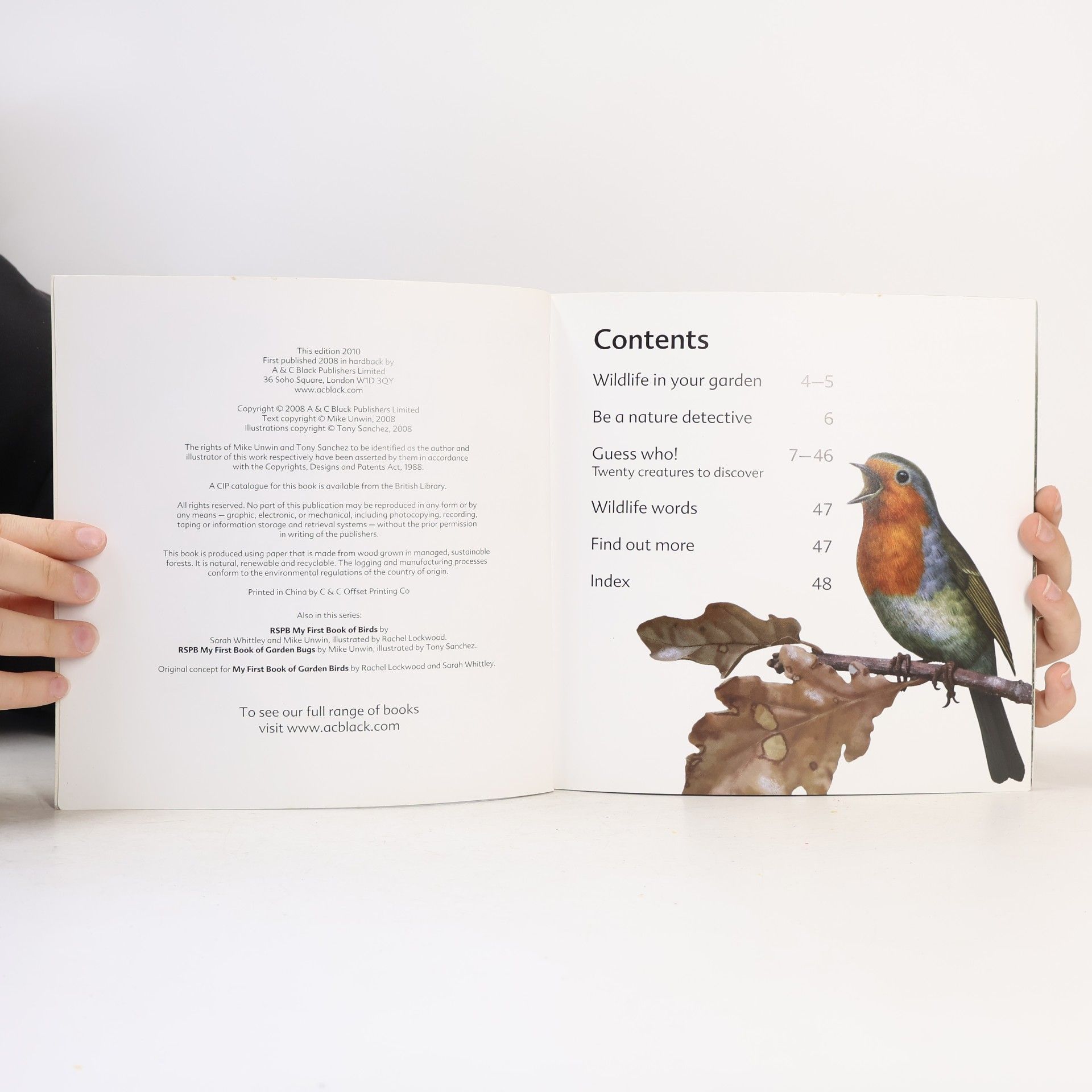 Mike Unwin My First Book of Garden Wildlife