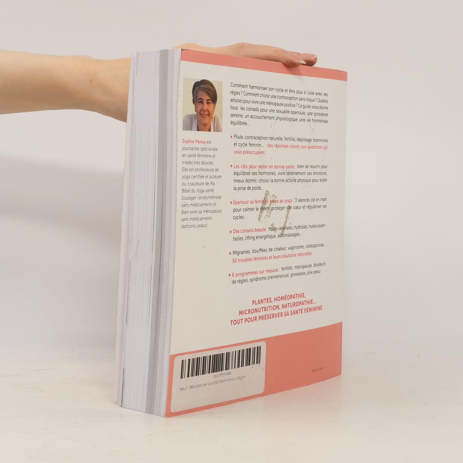 Sophie Pensa Ma bible de la santé féminine au naturel