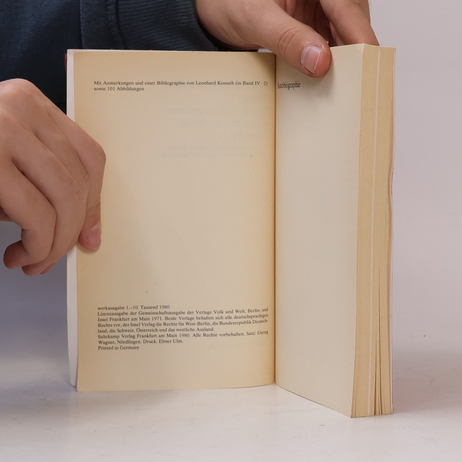 Wladimir Majakowski Werke. Prosa. Autobiographie, Reiseskizzen, Briefe IV/1
