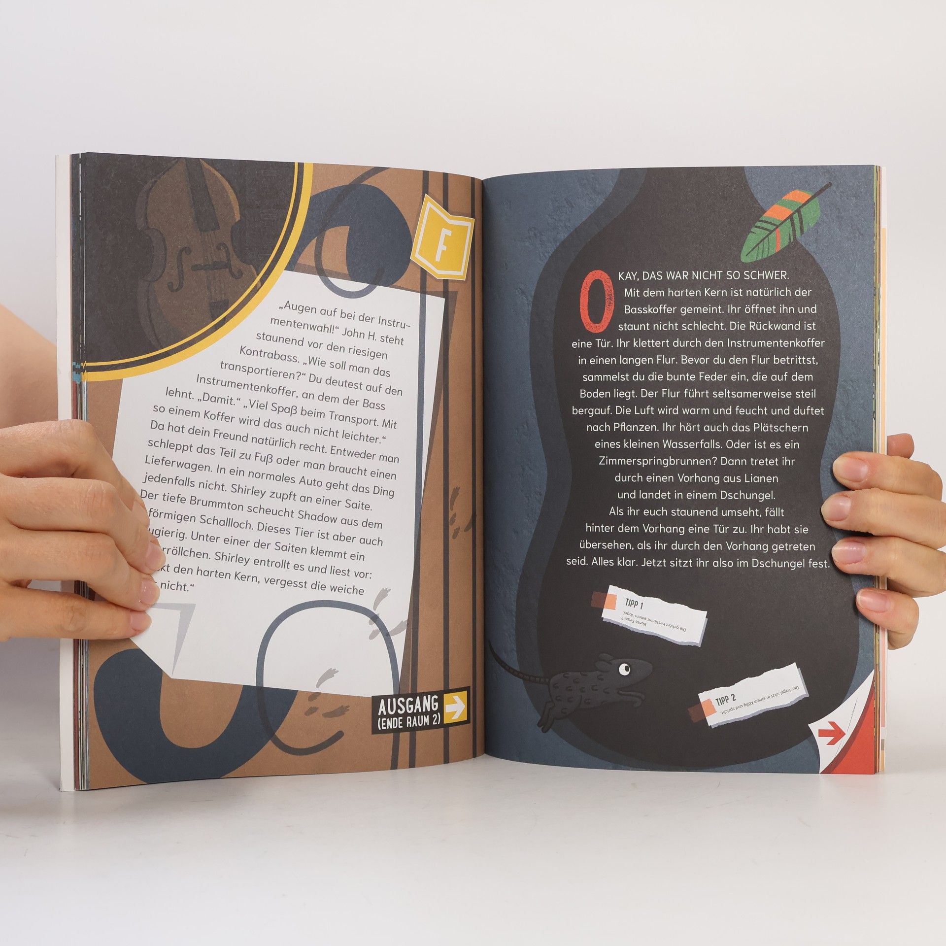 Janine Eck Escape-Rätsel - Die verborgene Bibliothek