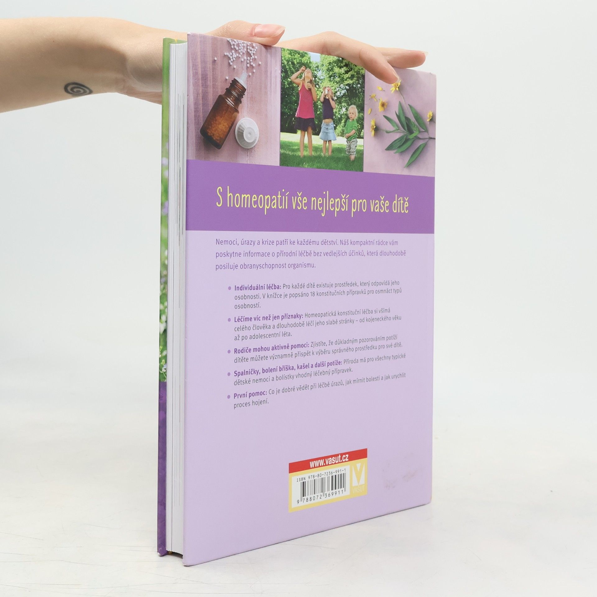 Anne Sparenborg Nolte Homeopatie pro děti - Individuální a celostní léčba