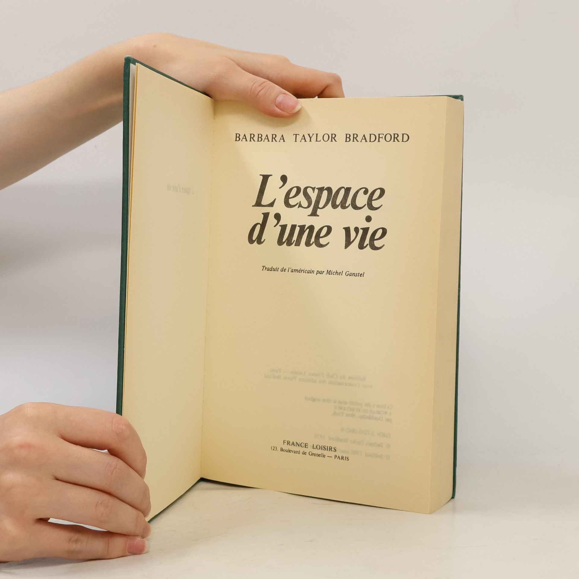 Barbara Taylor Bradford L'espace d'une vie