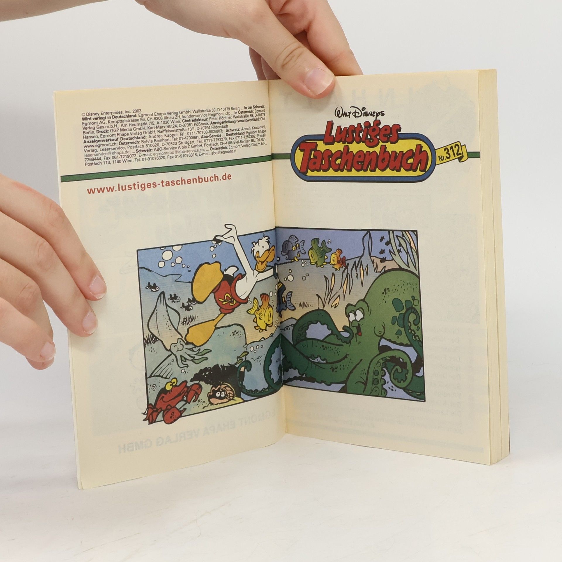 Walt Disney Lustiges Taschenbuch 312