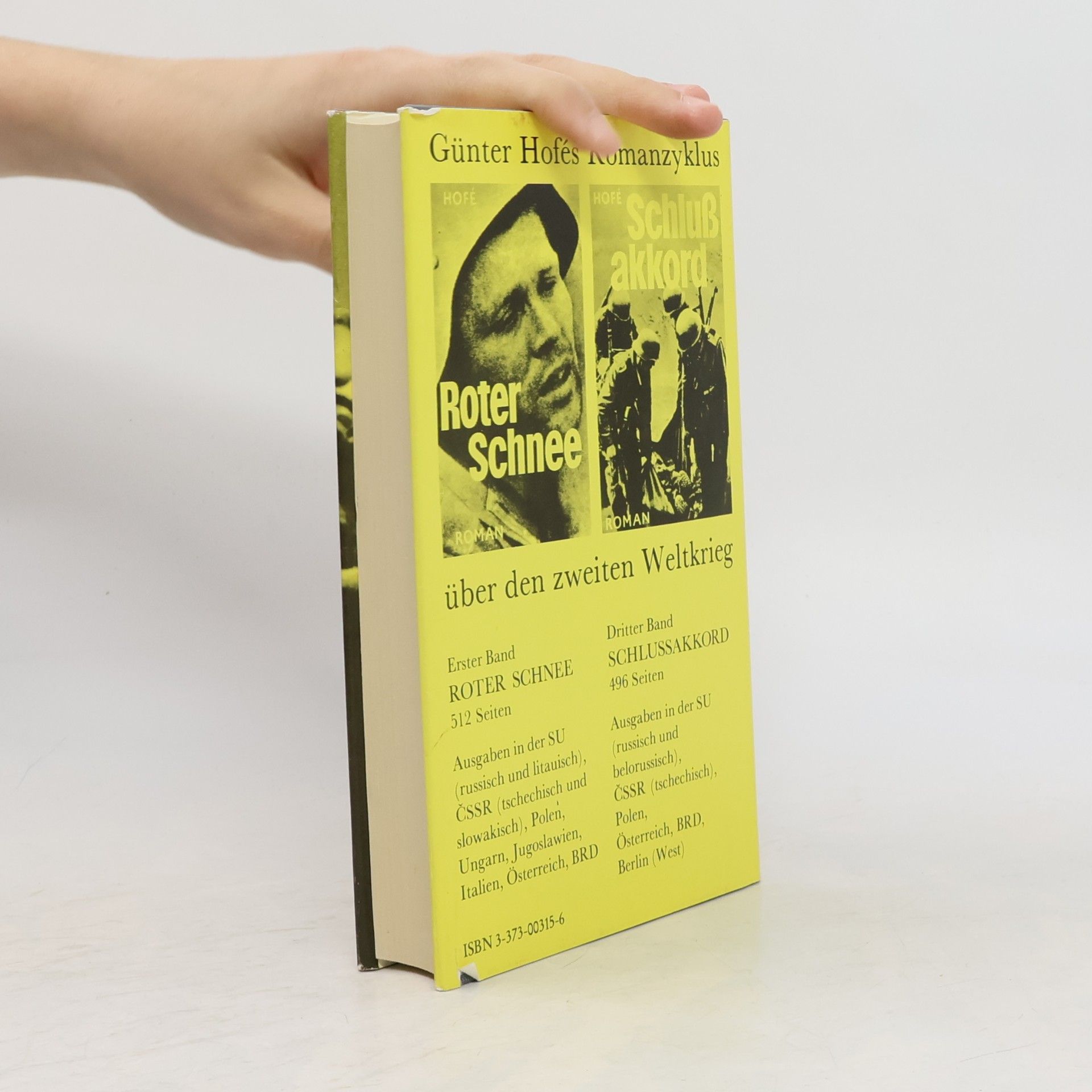 Günter Hofé Weltkriegs-Trilogie, in 3 Bdn.