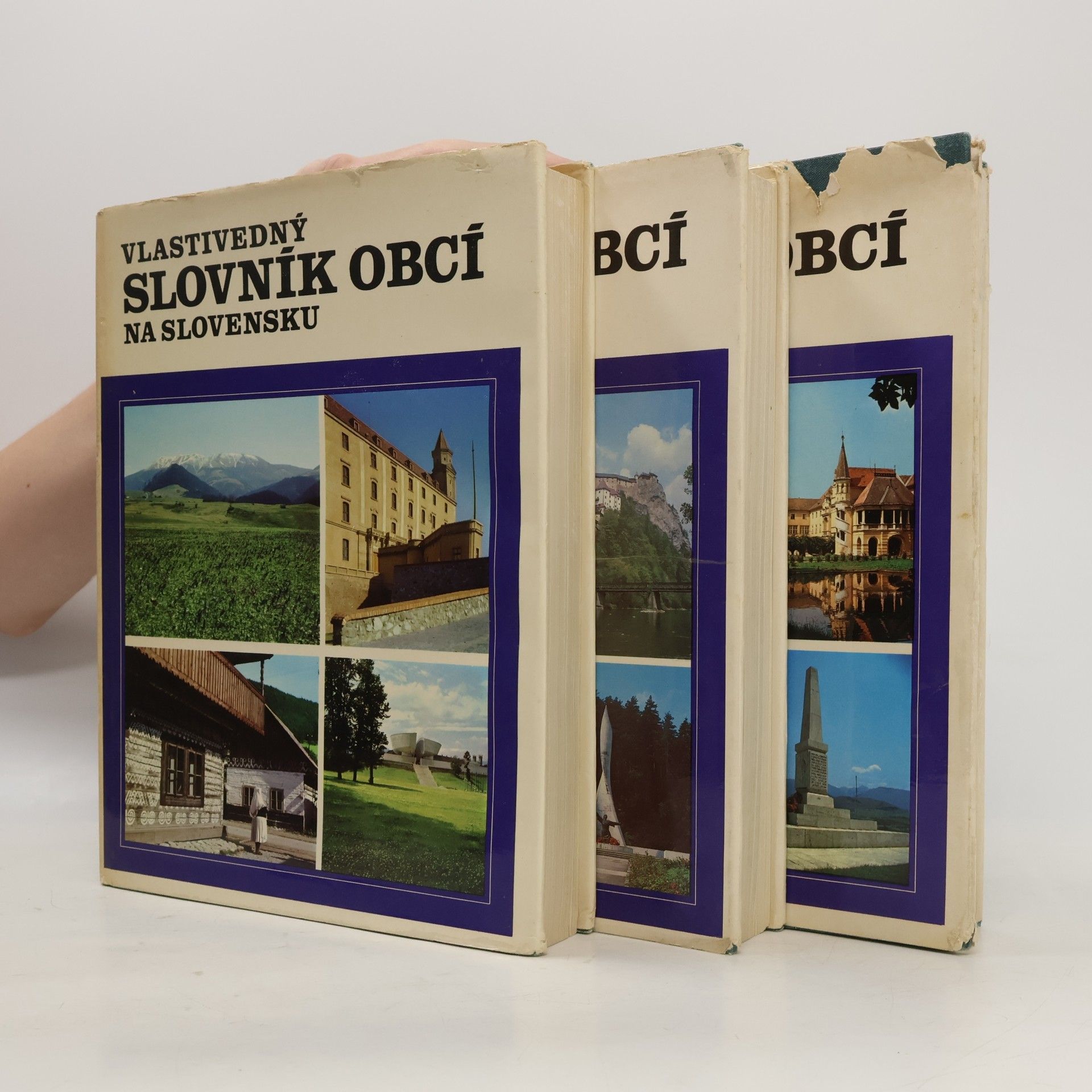 Auteurscollectief Vlastivedný slovník obcí na Slovensku 1-3