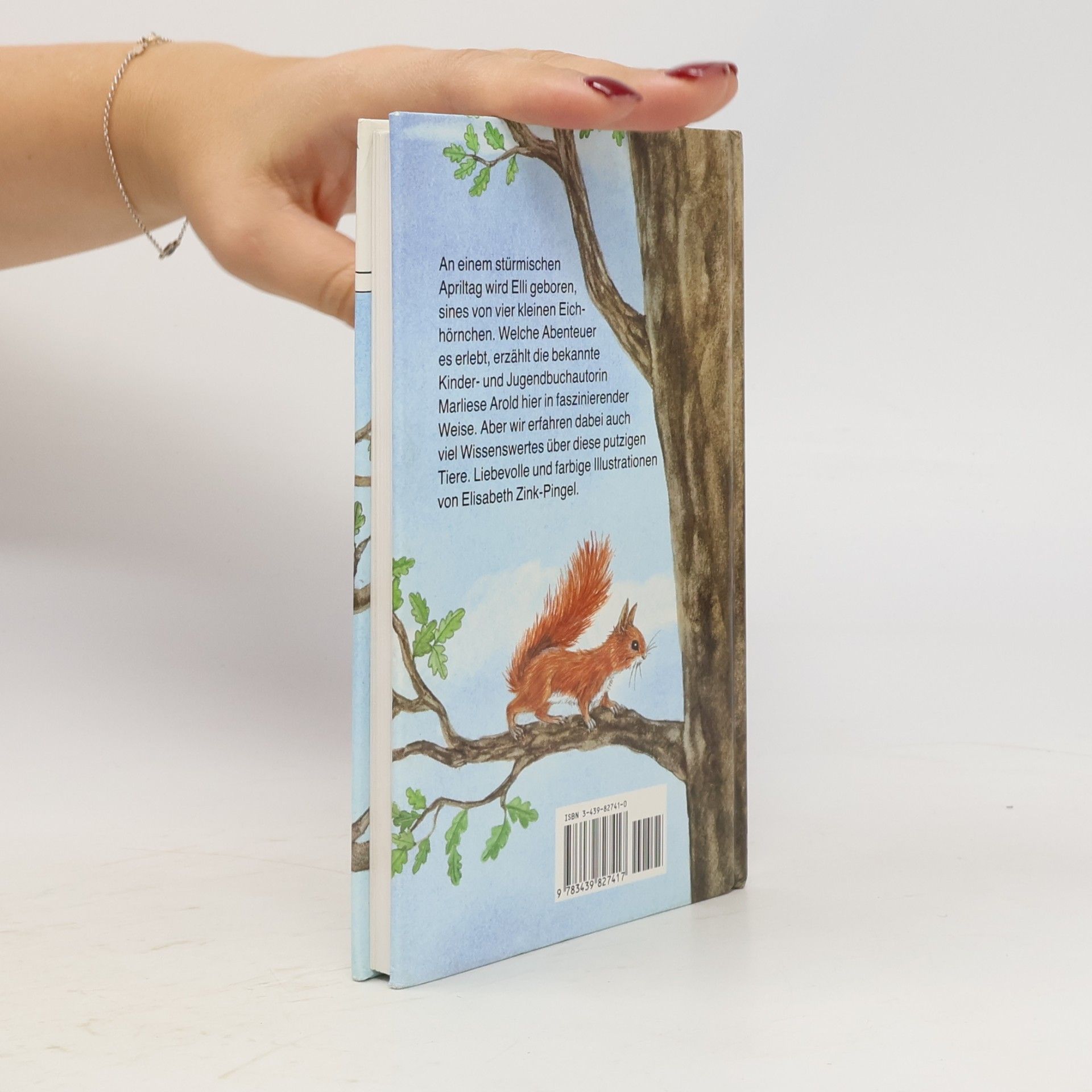 Elli, das Eichhörnchen. Tiere erleben und verstehen. Grossschrift
