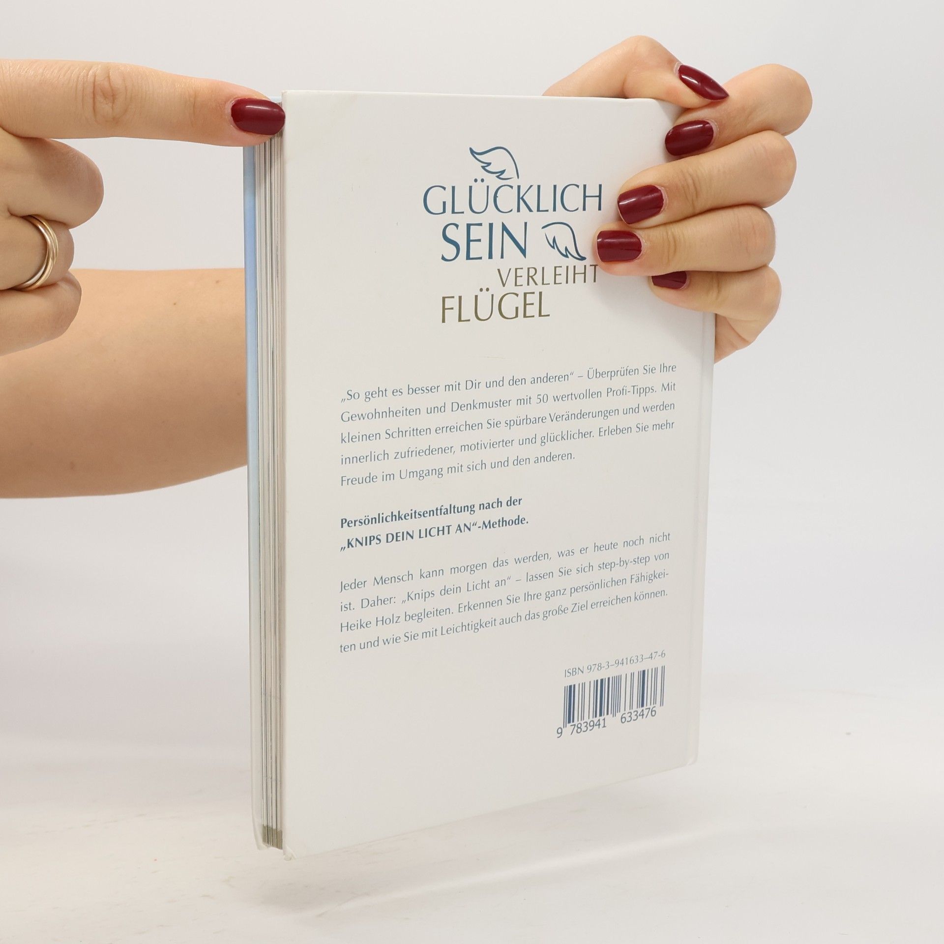 Heike Holz Glücklich sein verleiht Flügel