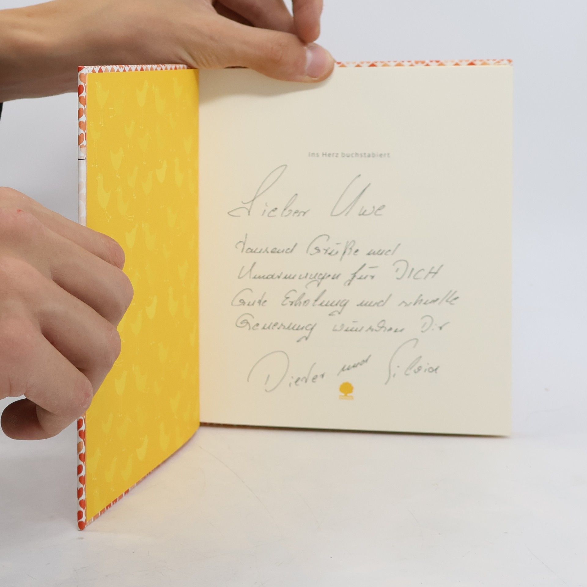 Unknown Author Ins Herz buchstabiert