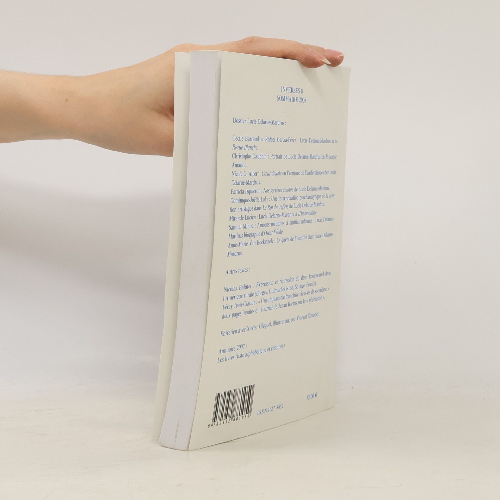Dossier Lucie Delarue-Mardrus. Inverses n° 8.