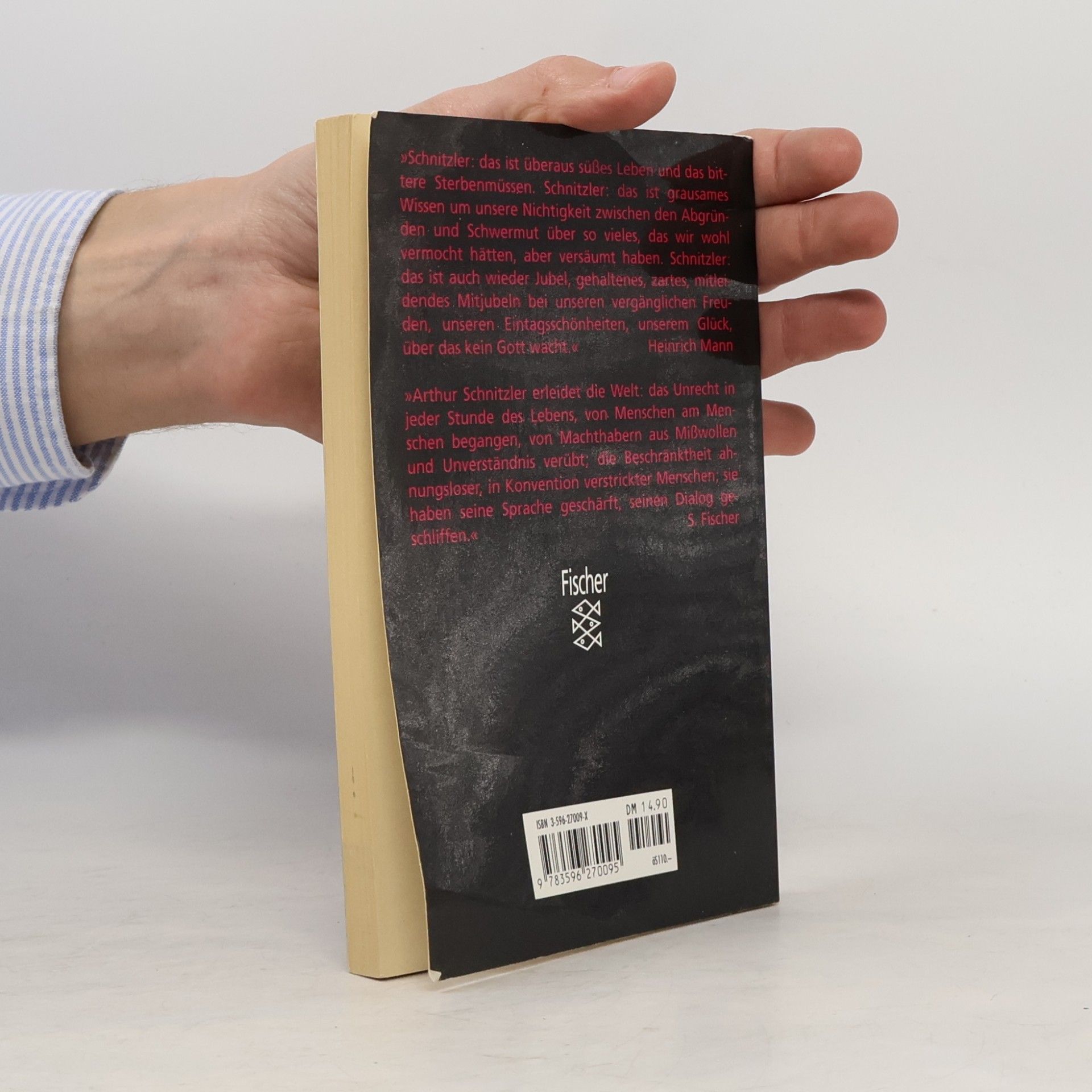 Arthur Schnitzler Reigen Liebelei