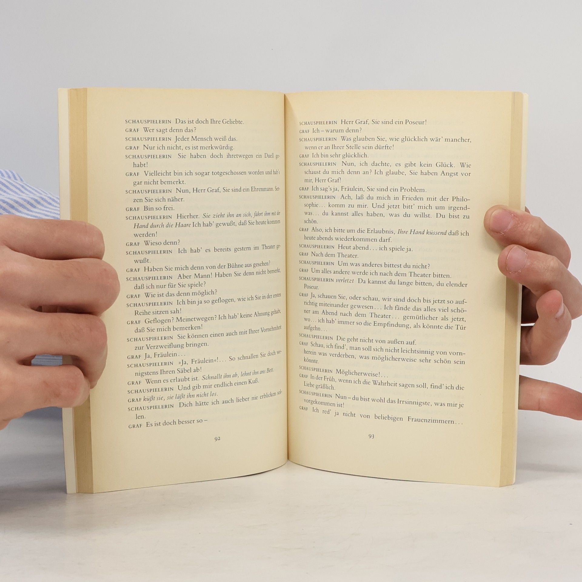 Arthur Schnitzler Reigen Liebelei