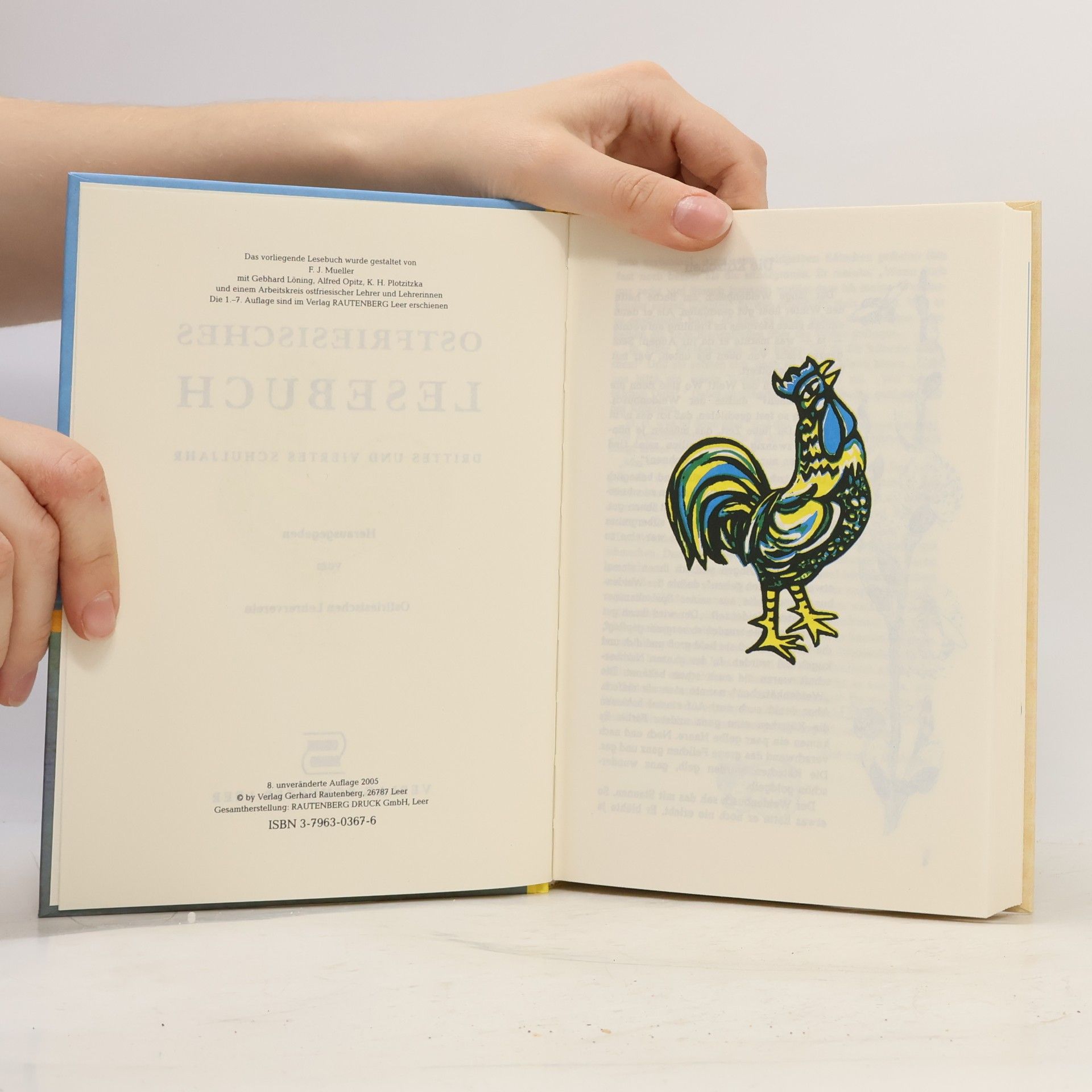 F. J. Mueller Ostfriesisches Lesebuch 3/4