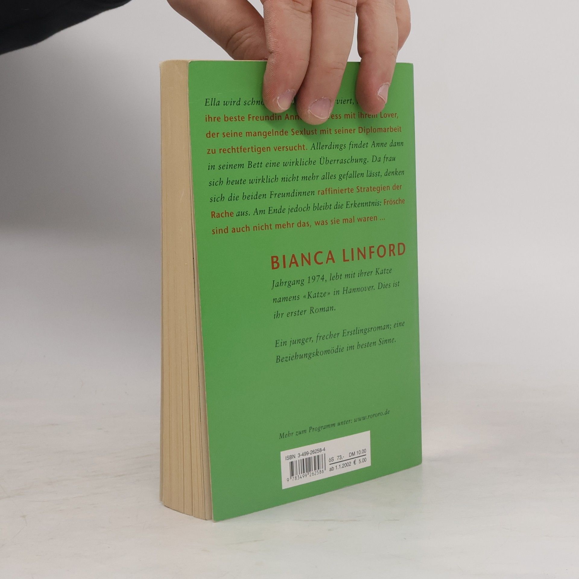 Bianca Linford Prinz bleibt Frosch. Roman