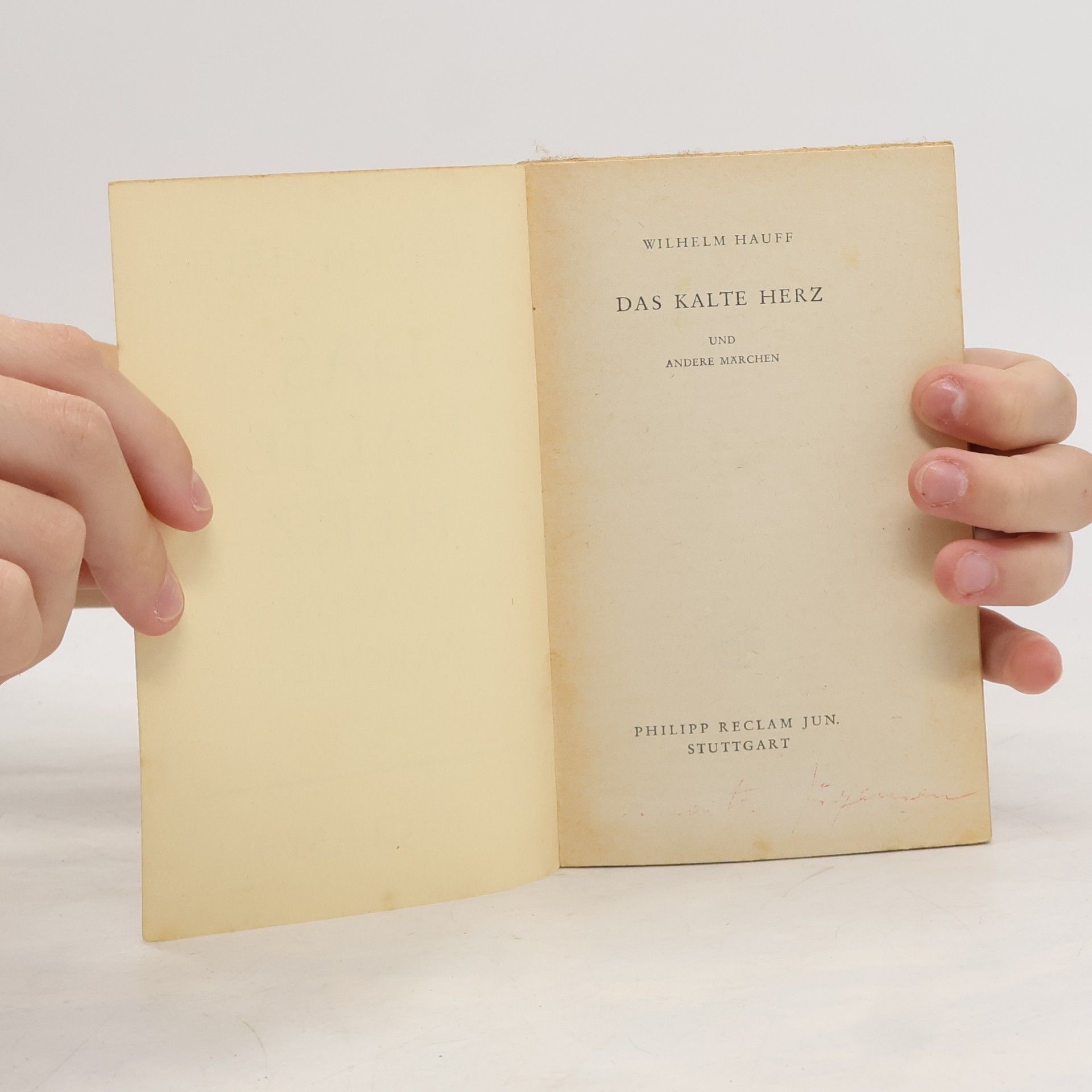Wilhelm Hauff Das kalte Herz und andere Märchen