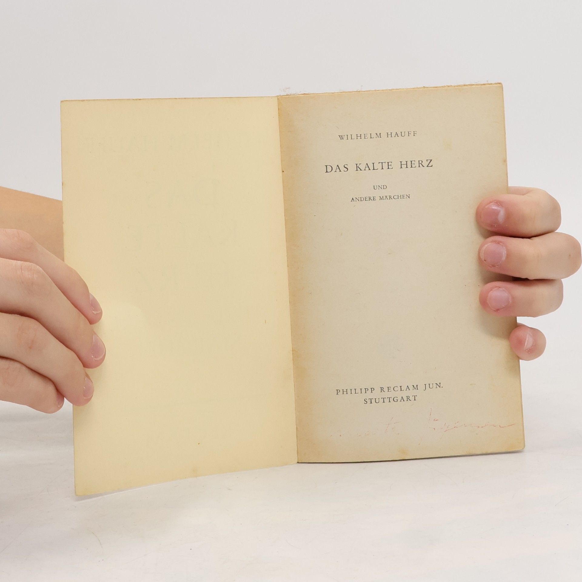 Wilhelm Hauff Das kalte Herz und andere Märchen