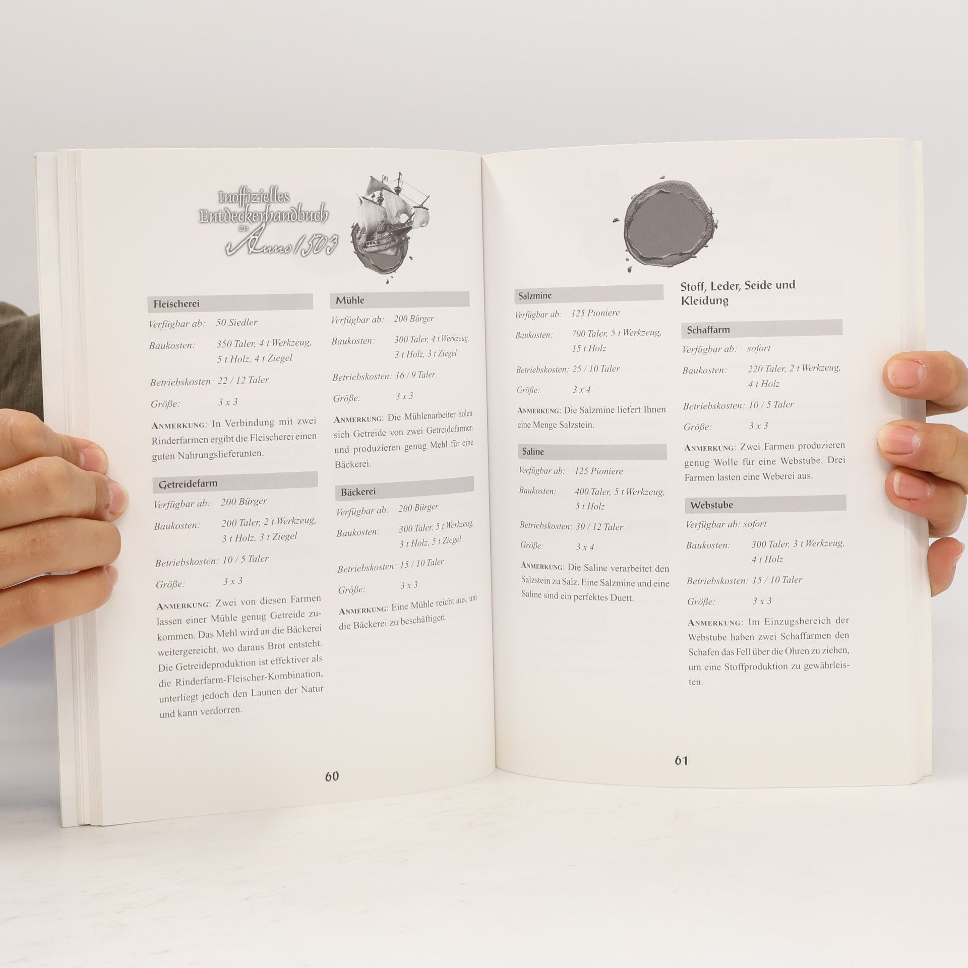 Katja Tischer Inoffizielles Entdeckerhandbuch zu Anno 1503