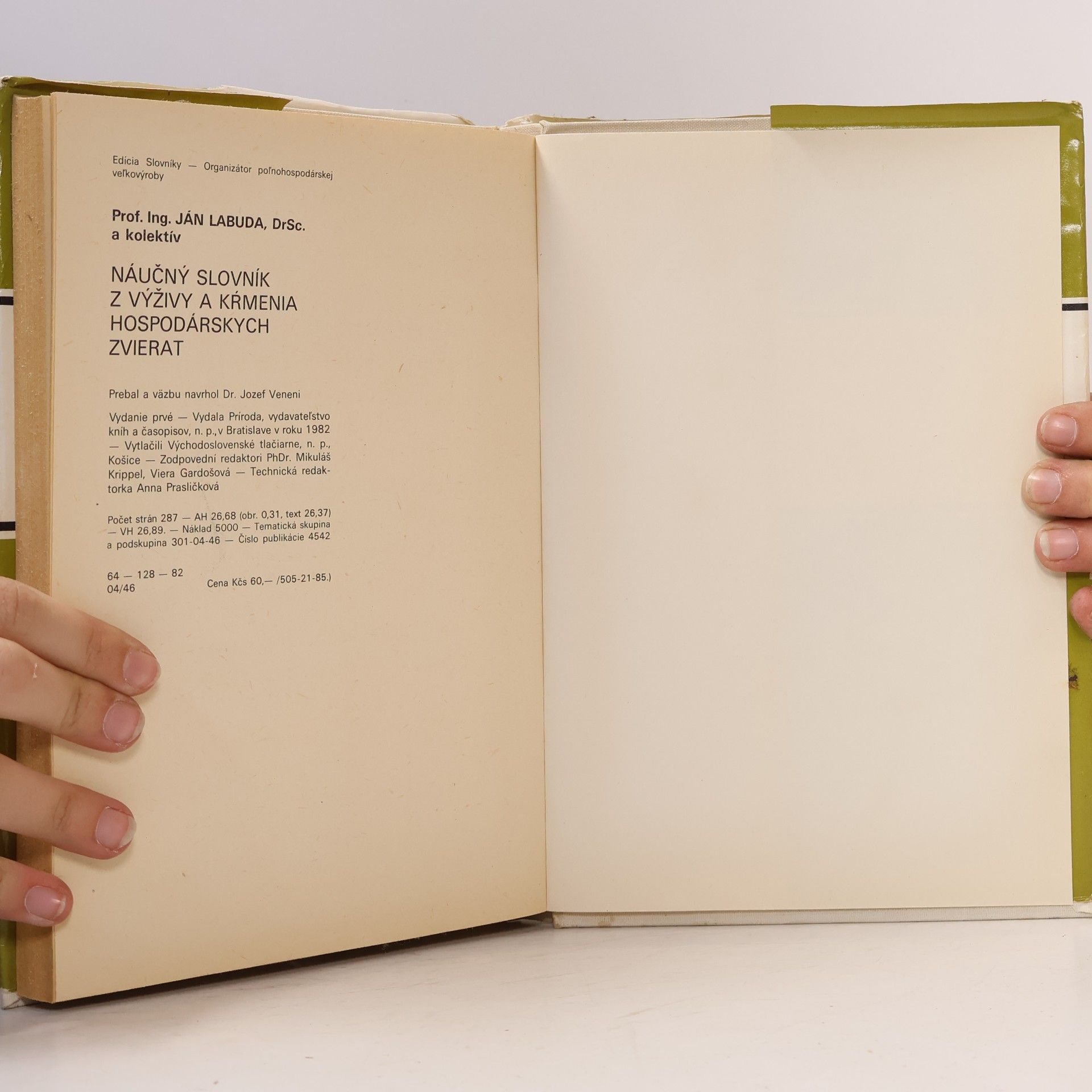 Various authors Náučný slovník z výživy a kŕmenia hospodárskych zvierat