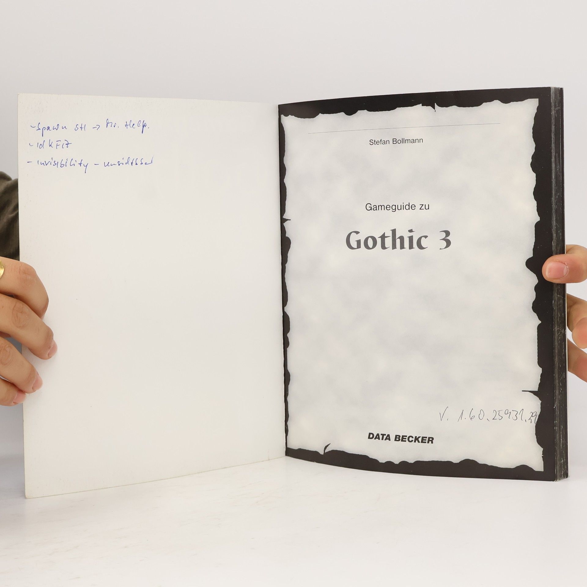 Stefan Bollmann Gameguide zu Gothic 3