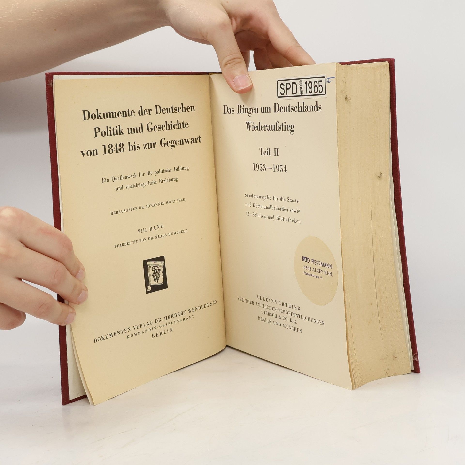 kolektiv Dokumente der Deutschen Politik und Geschichte von 1848 bis zur Gegenwart 8