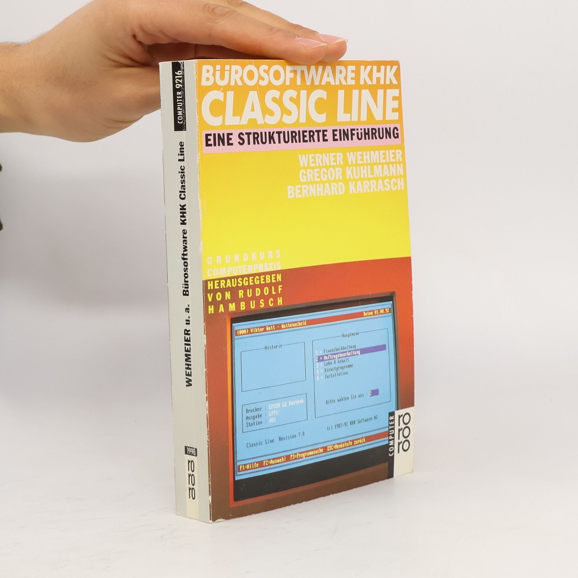 Werner Wehmeier Bürosoftware KHK Classic Line