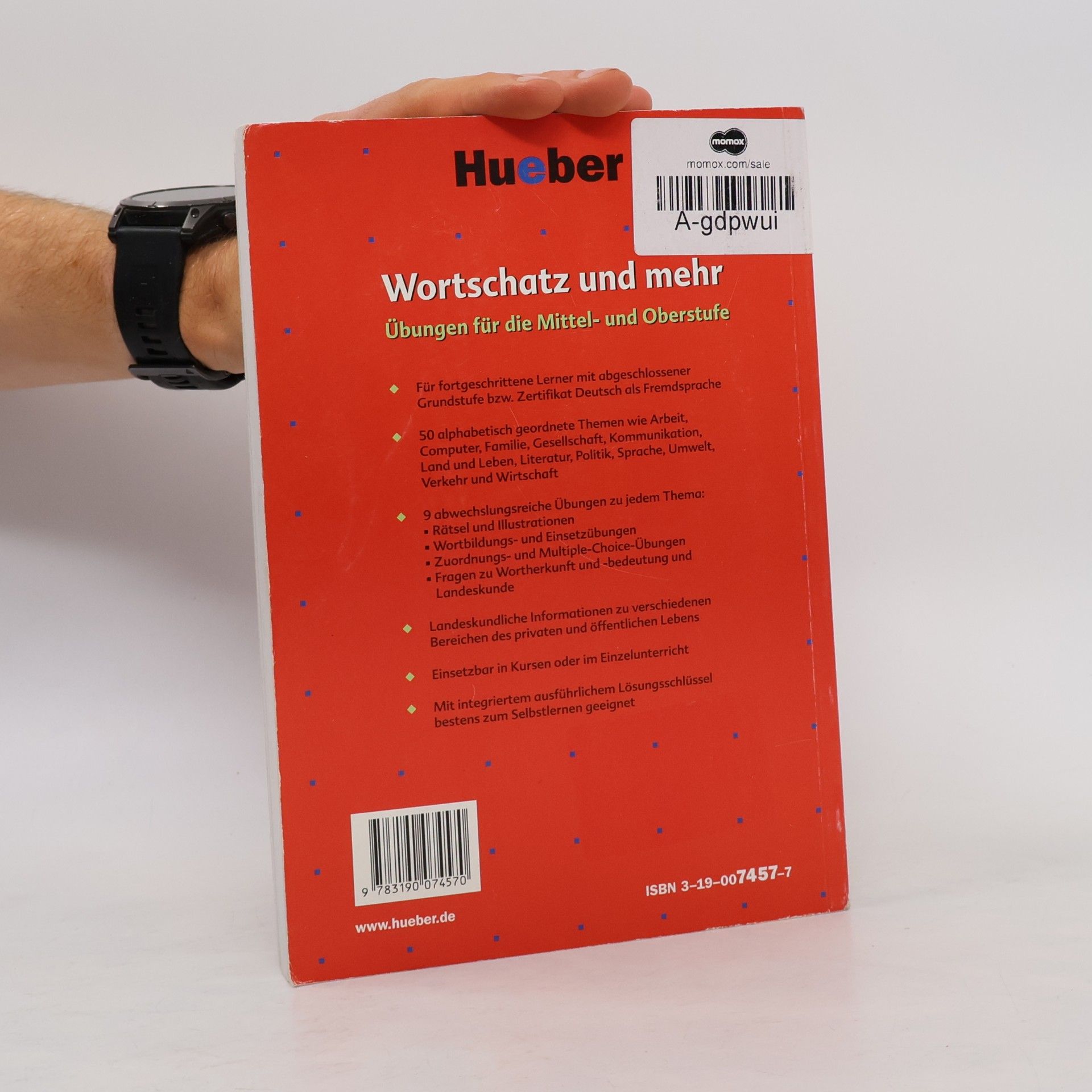 Mary L. Apelt Wortschatz und mehr: Übungen für die Mittel- und Oberstufe